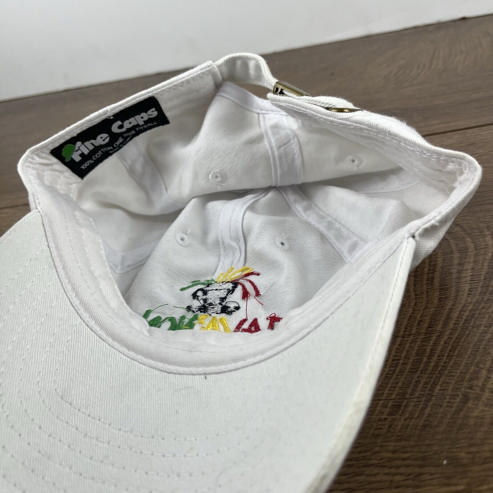 Other Javamon Coffee Hat White Cap Hat Adjustable Hat White Adult Size ONE SIZE - 13 Thumbnail