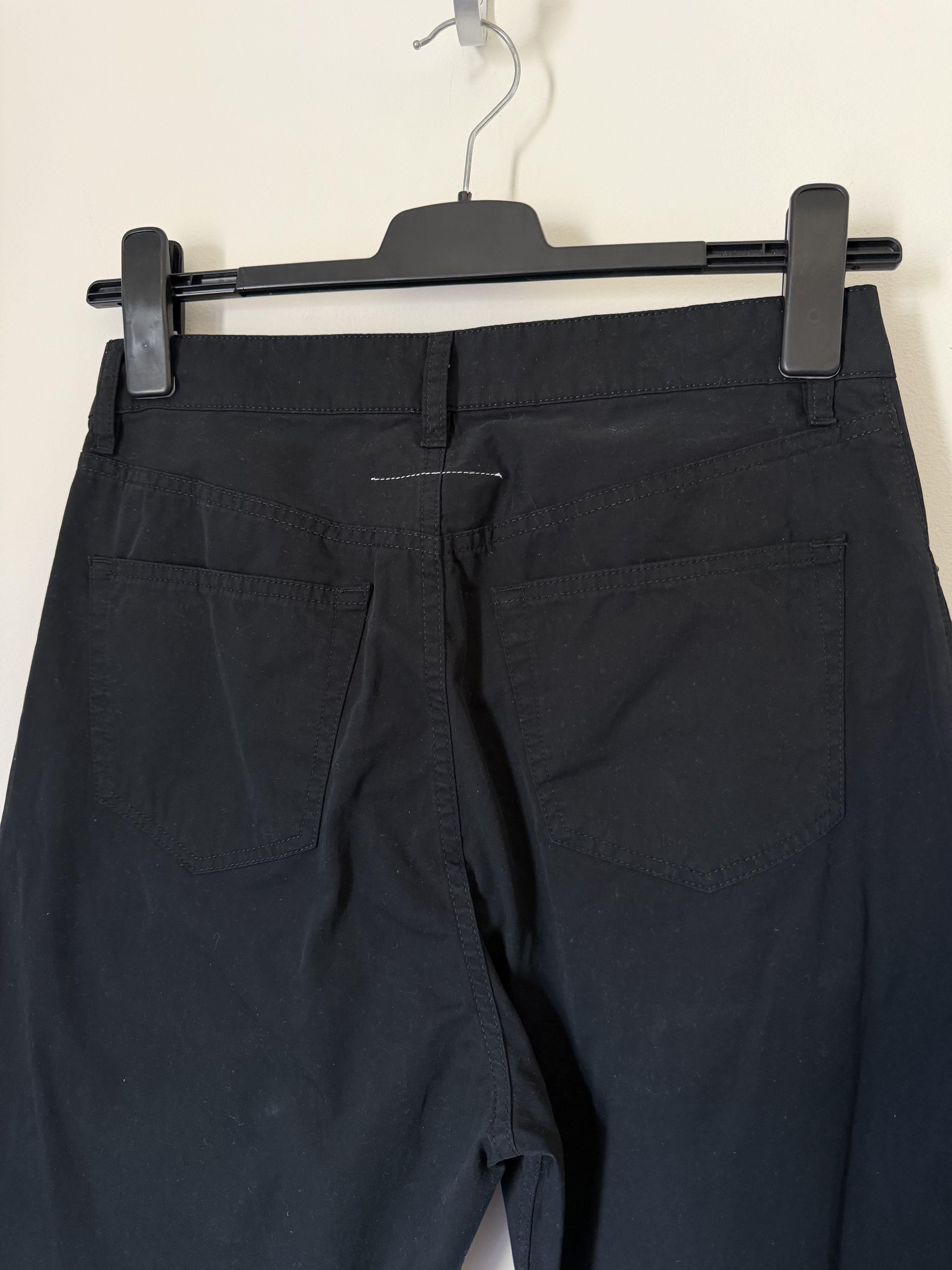 MM6 MM6 Maison Margiela Multi Pocket Cargo Pants in Black Size US 31 - 5 Thumbnail