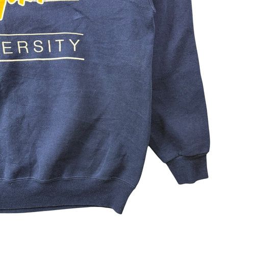 Vintage San Jose State Spartans Crewneck Navy Blue