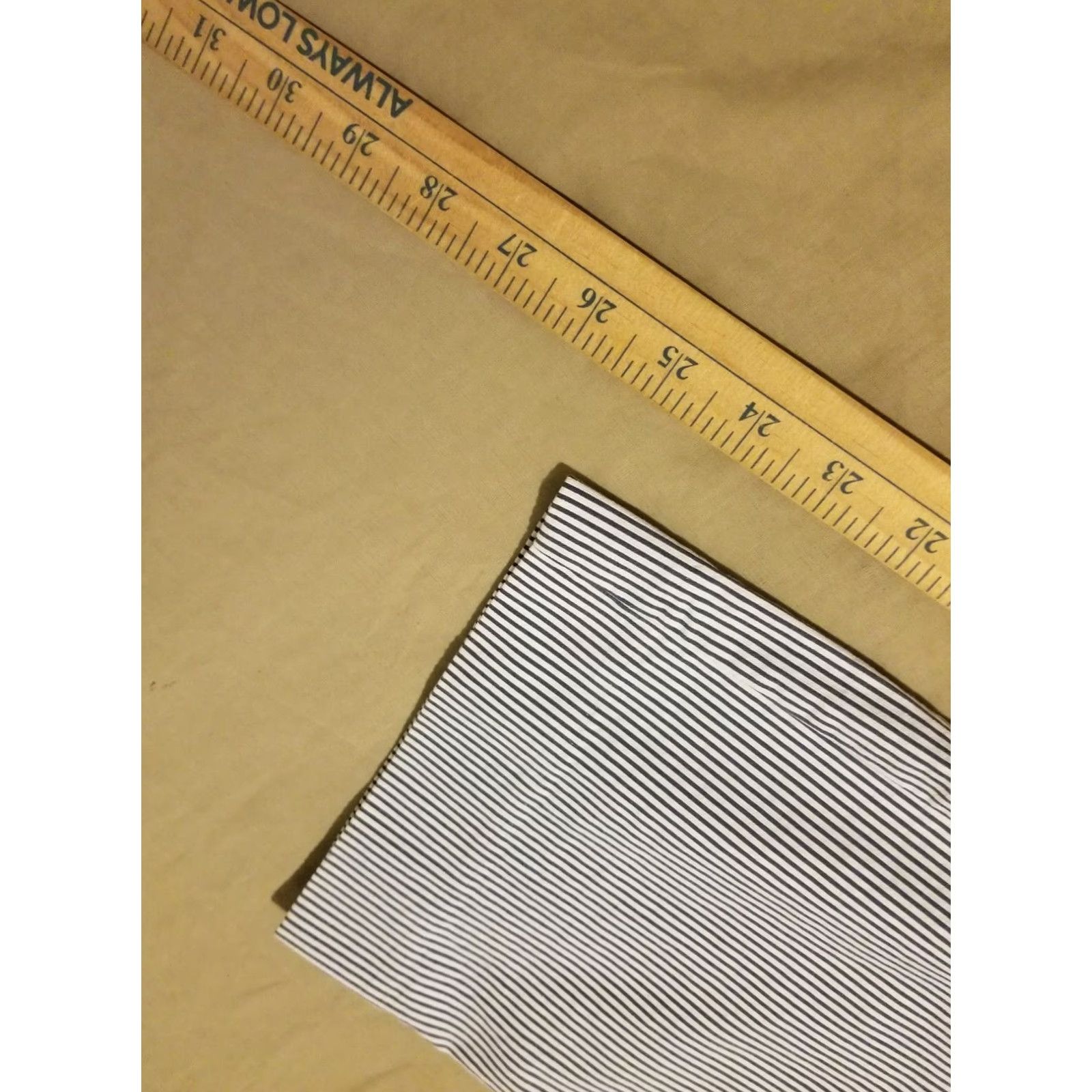 Ann Taylor Womens Ann Taylor Pants Chino Striped Stretch Gray 12 Size Regular Trouser Slack Career Size 34" / US 12 / IT 48 - 6 Thumbnail