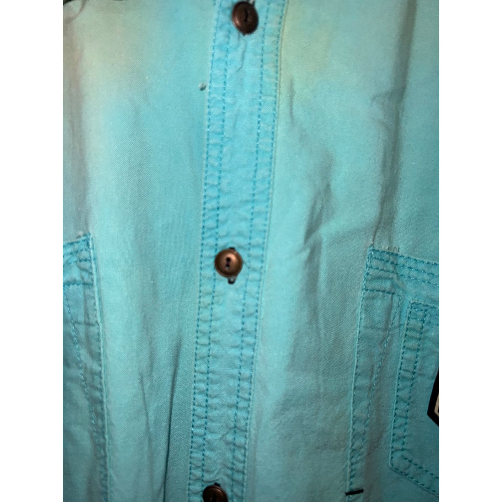 Bugle Boy Bugle Boy CL-950 Uniform Button Down Sky Flier Shirt VTG XL Size US XL / EU 56 / 4 - 5 Thumbnail