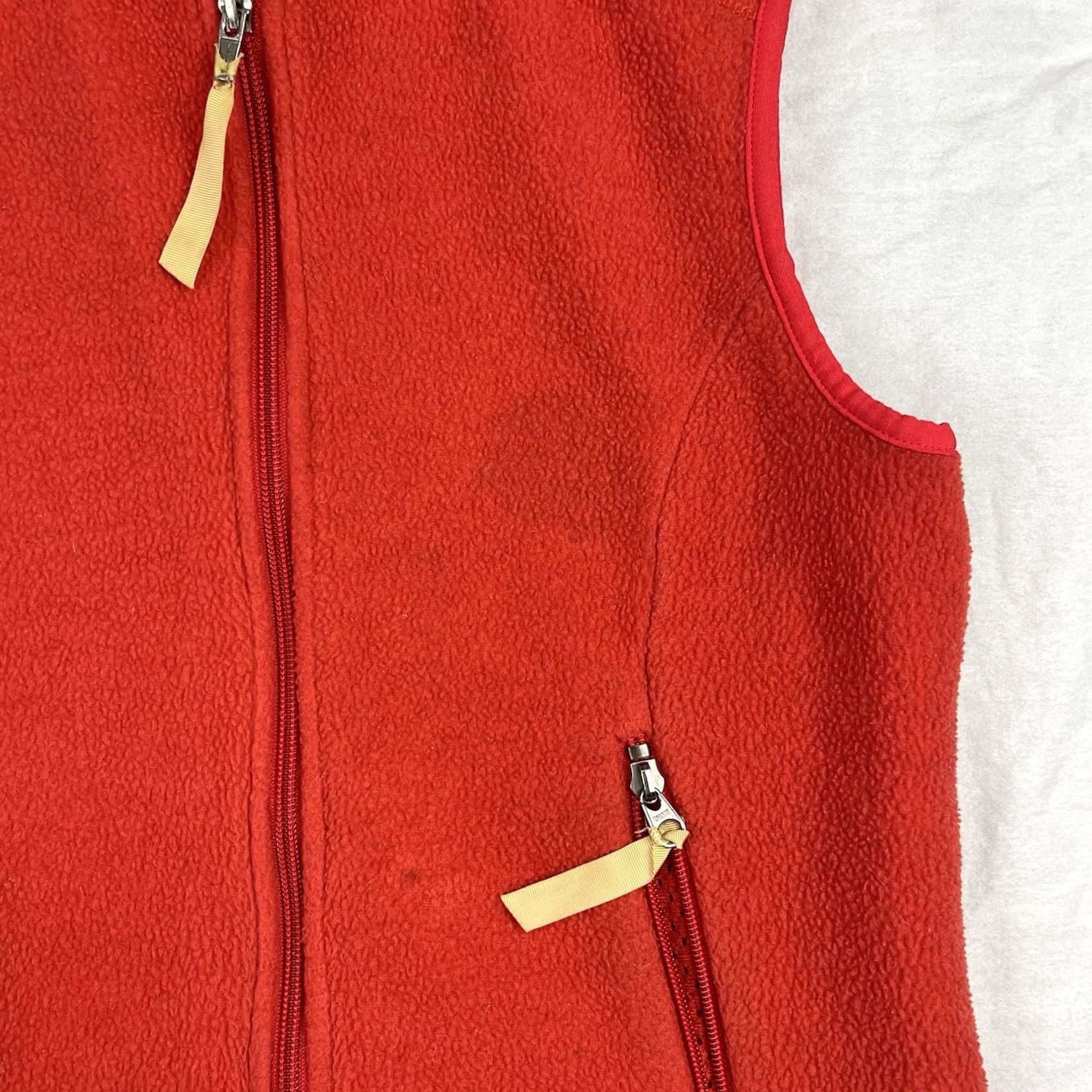Patagonia VINTAGE Patagonia Synchilla Vest Womens Medium Red Full Zip Fleece Outdoors Size M / US 6-8 / IT 42-44 - 3 Thumbnail
