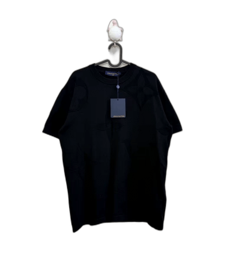 Louis Vuitton LV new black short-sleeve knit top Size US M / EU 48-50 / 2 - 1 Thumbnail