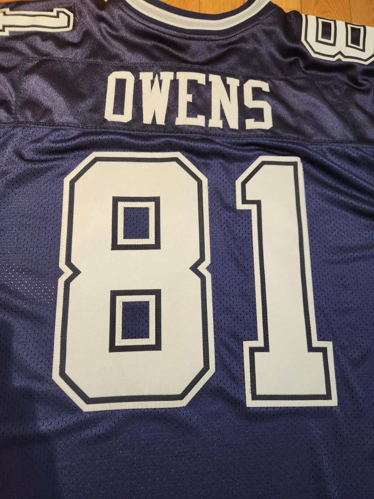 Reebok Vintage Reebok NFL Dallas Cowboys Terrell Owens Jersey 52 Size ONE SIZE - 9 Thumbnail