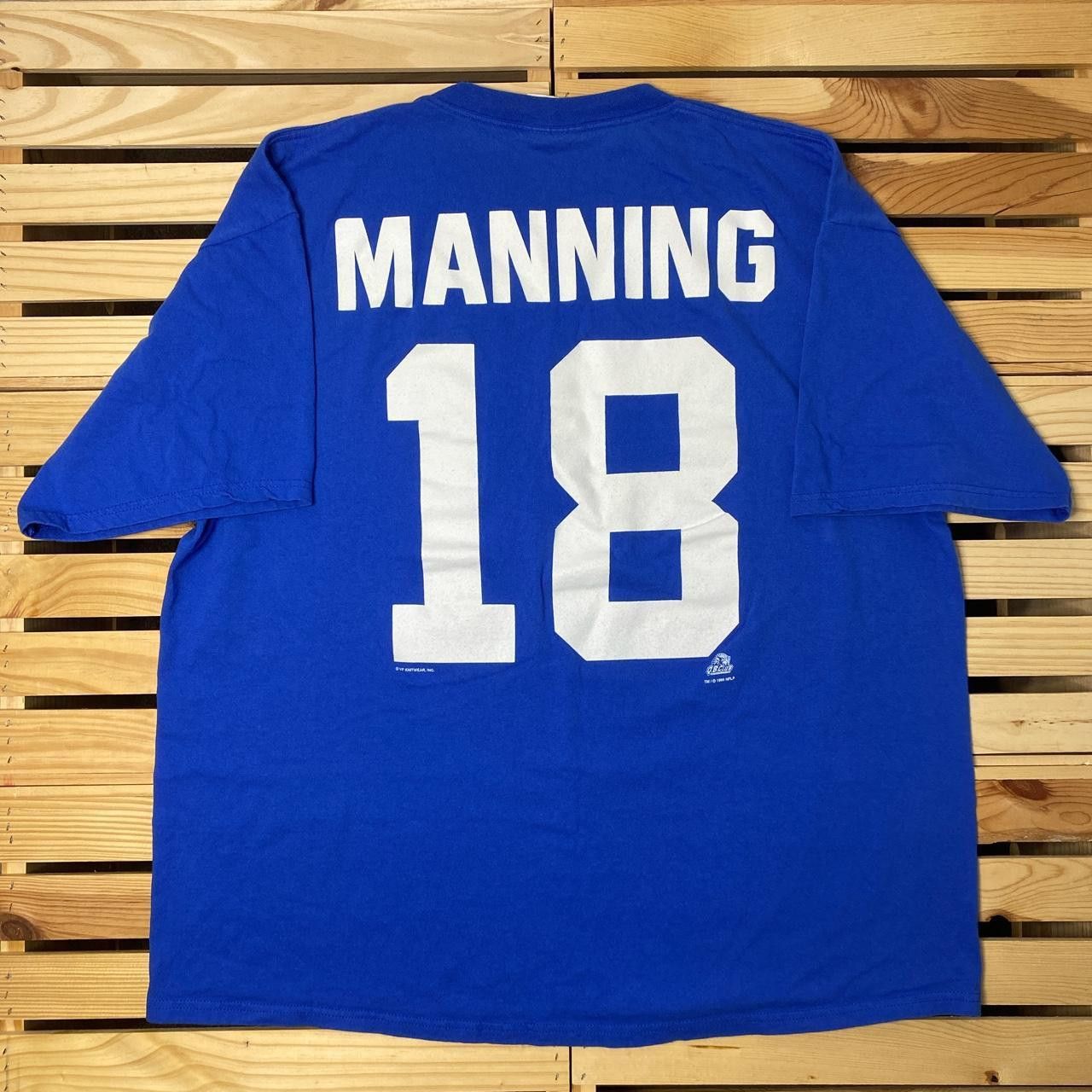 Lee Vintage NFL Indianapolis Colts 1999 Blue Tee Size 2XL Size US XXL / EU 58 / 5 - 2 Thumbnail