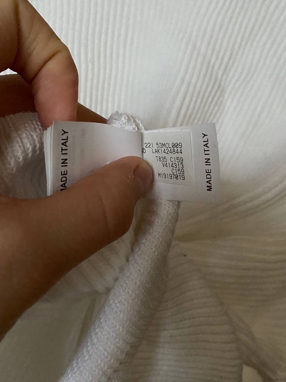 Brunello Cucinelli Brunello Cucinelli White Ribbed Hooded Sweater Size M / US 6-8 / IT 42-44 - 8 Thumbnail