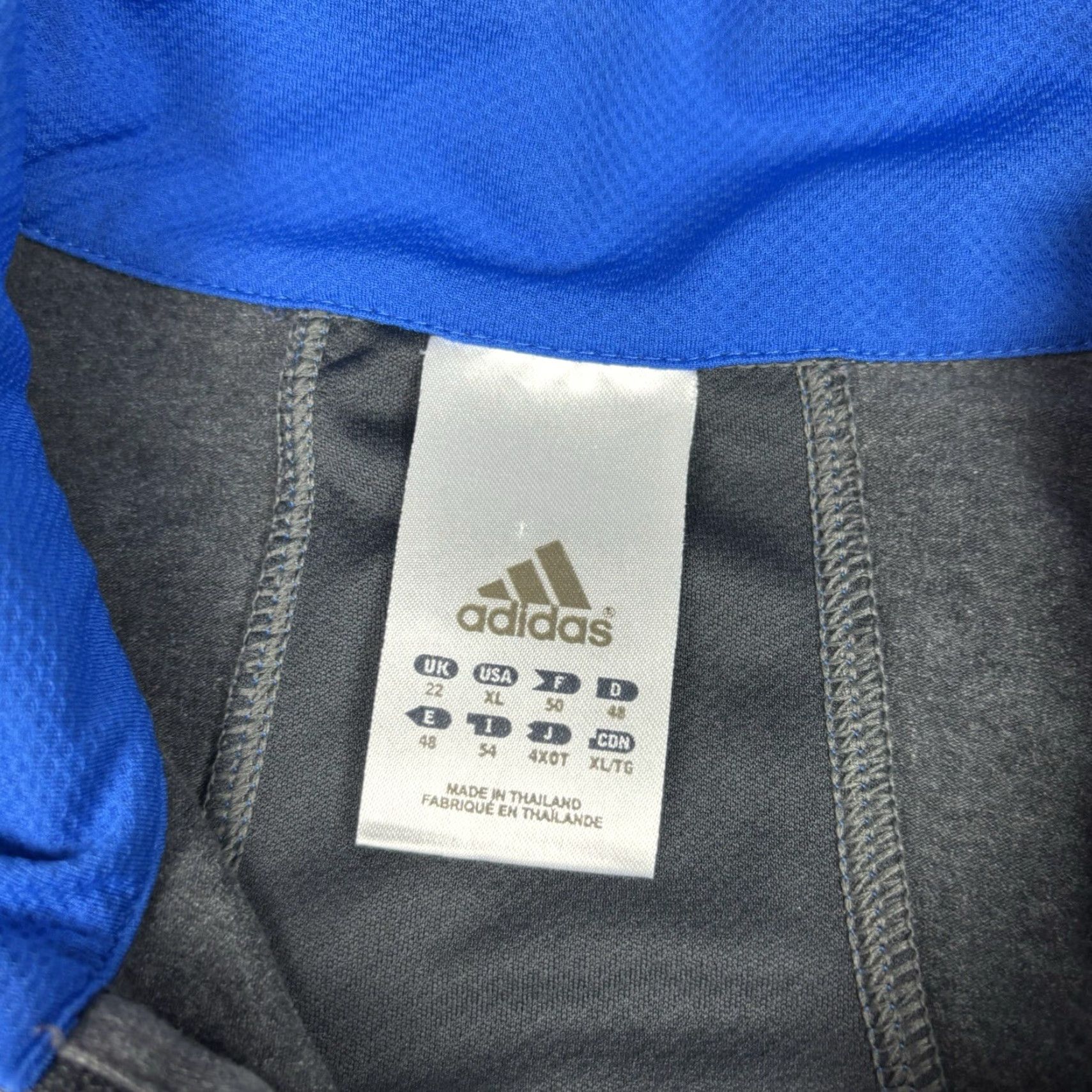 Adidas Adidas Women’s XL Full Zip Track Jacket Sweatshirt Gray Running Size XL / US 12-14 / IT 48-50 - 3 Thumbnail