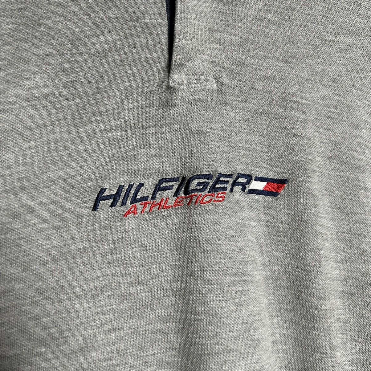 Tommy Hilfiger Vintage Tommy Hilfiger Big Logo Polos Shirt Size US L / EU 52-54 / 3 - 4 Thumbnail