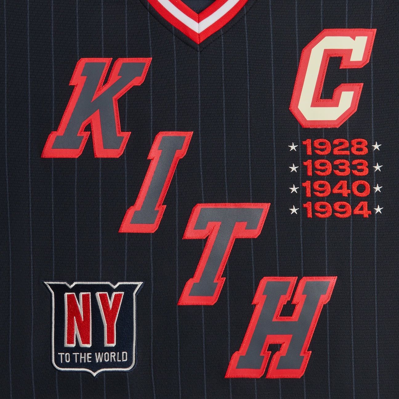 Kith × Mitchell & Ness × NHL Kith and Mitchell & Ness NY Rangers Mark Messier Jersey Navy Size US XXL / EU 58 / 5 - 5 Thumbnail