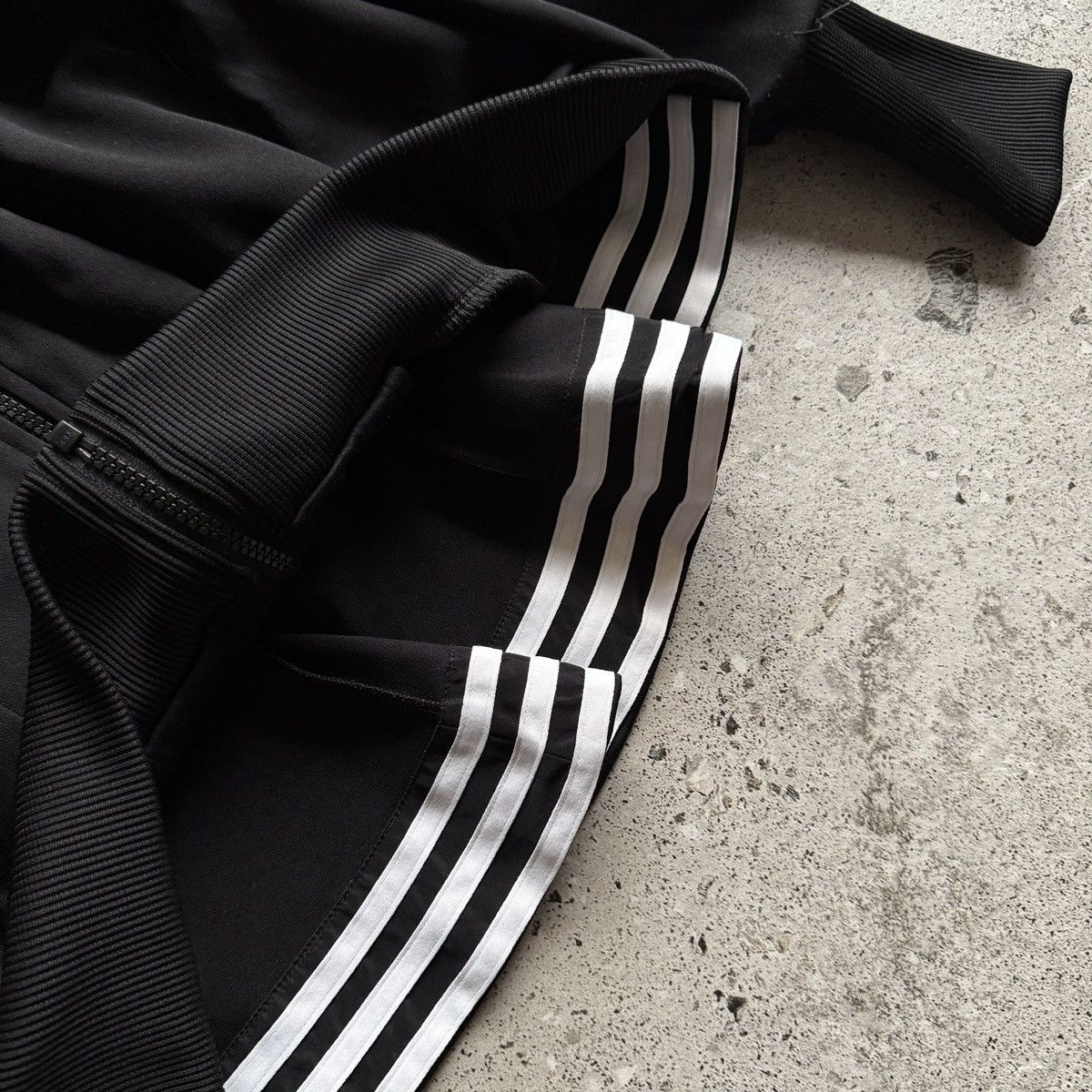 Y-3 Adidas Y-3 Yohji Yamamoto Womens Black Full Zip Track Jacket Size M / US 6-8 / IT 42-44 - 5 Thumbnail