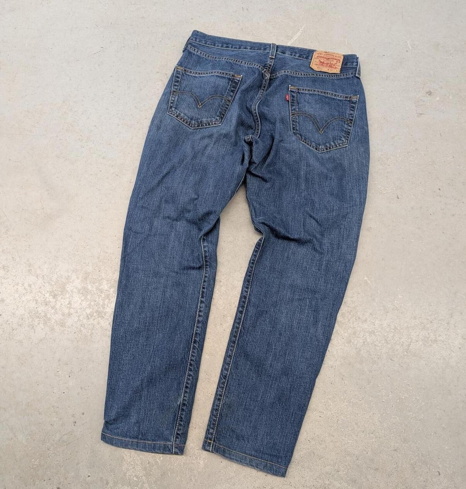Levi's Vintage Late 90s 501 XX Standard Blue Denim Jeans Size US 34 / EU 50 - 1 Thumbnail