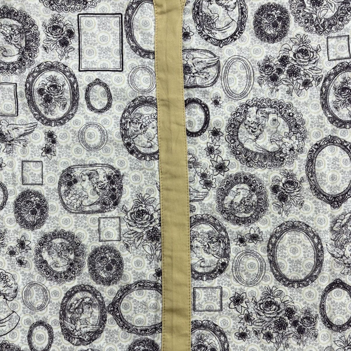 Frapbois Vintage Frapbois Issey Miyake Baroque Cameo Pattern Shirt Size US S / EU 44-46 / 1 - 14 Thumbnail