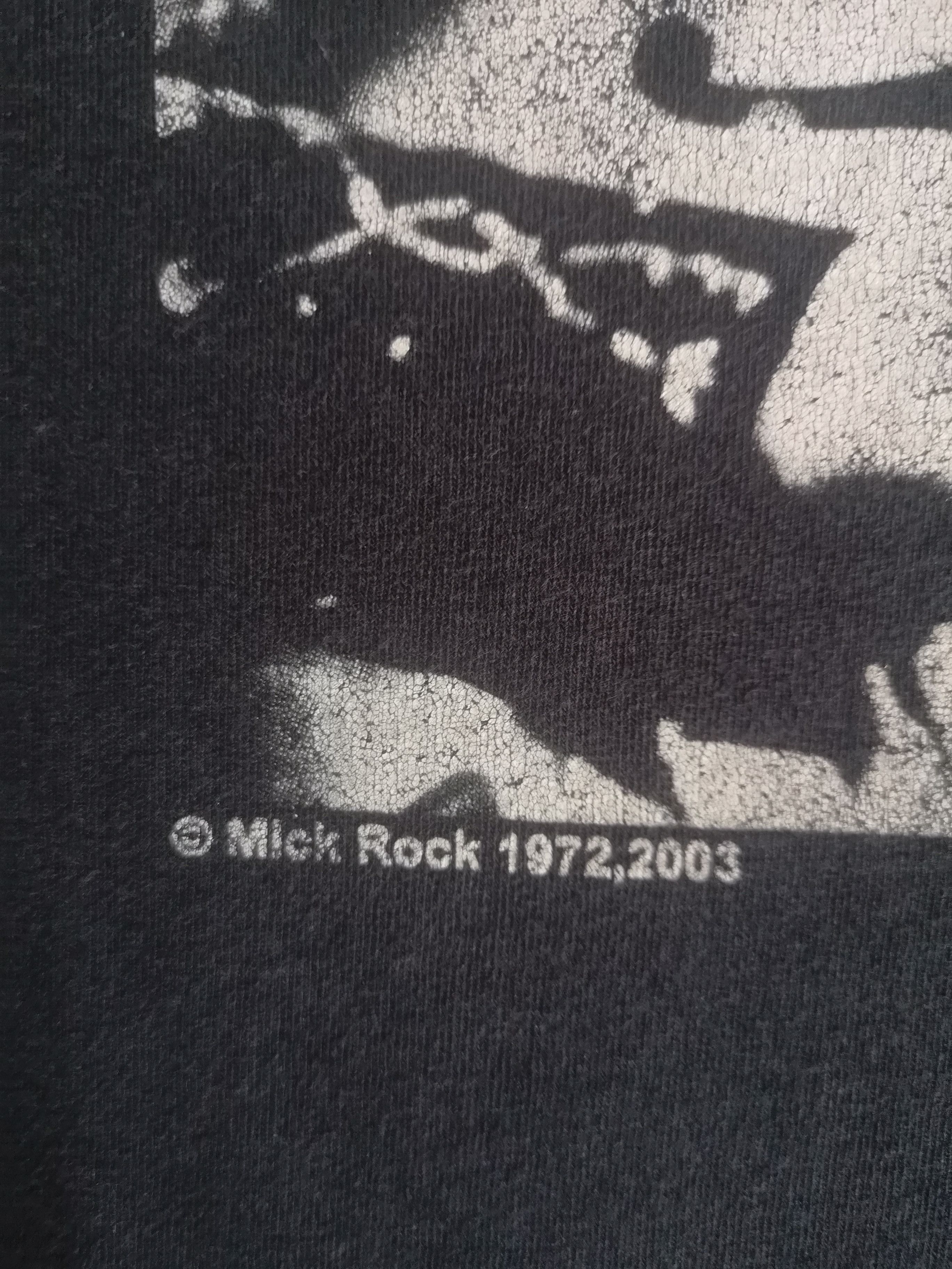 Band Tees Lou reed mick rock 72 2003 Size US L / EU 52-54 / 3 - 6 Thumbnail