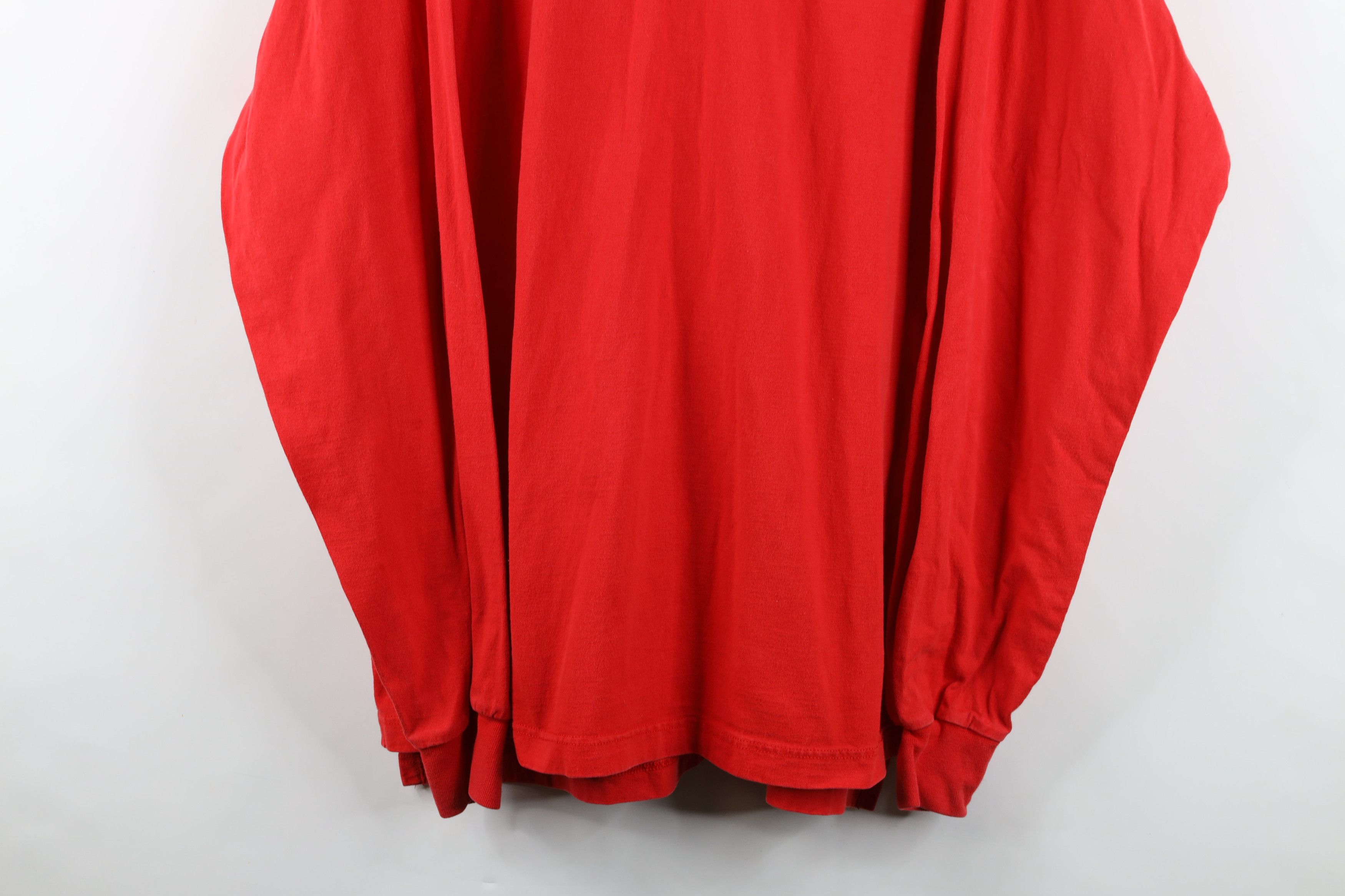 Vintage Vintage 90s Heavyweight Red Wings Hockey Long Sleeve Polo Size US XL / EU 56 / 4 - 3 Thumbnail
