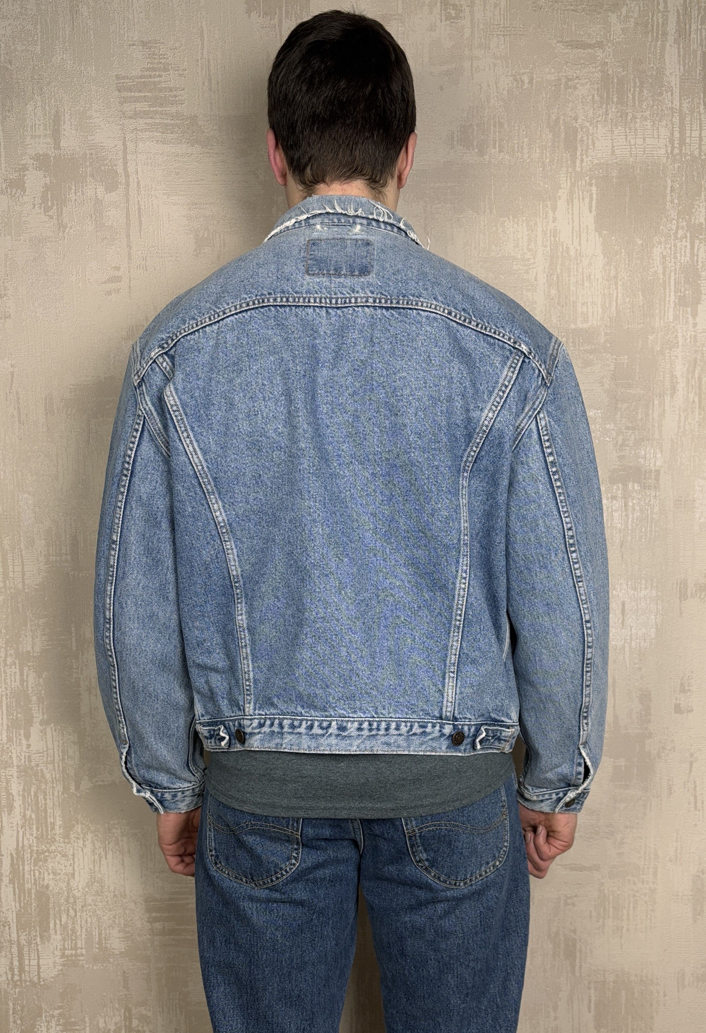 Levi's Vintage Levi's 70503 02 Distressed Denim Trucker Jacket Size US XL / EU 56 / 4 - 16 Thumbnail
