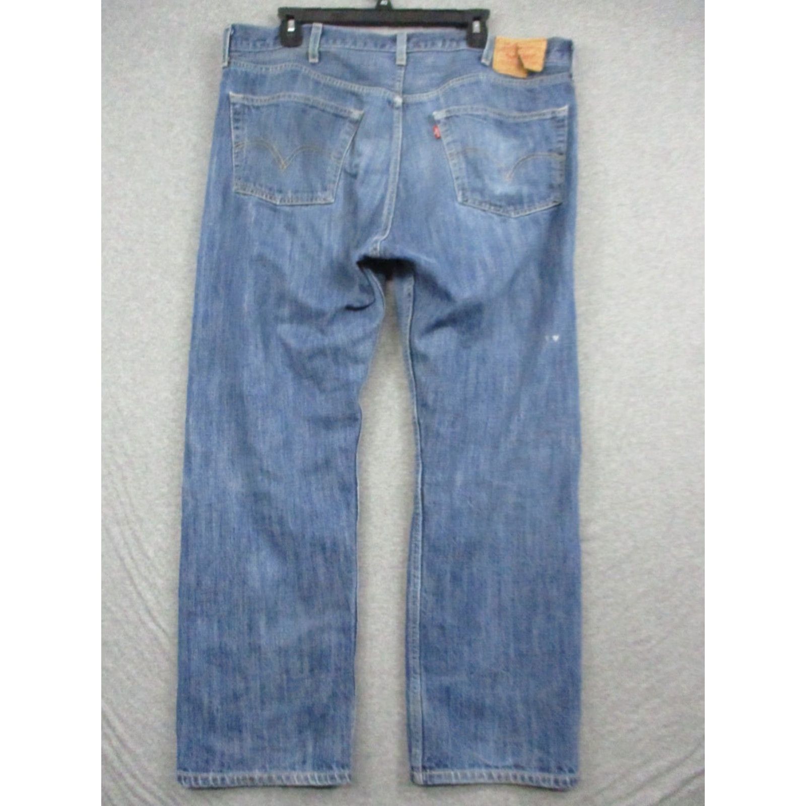 Levi's Levi's 501xx Jeans Button Fly Straight Medium Wash Blue Mens 40x32 Regular Jeans Size US 38 / EU 54 - 2 Thumbnail