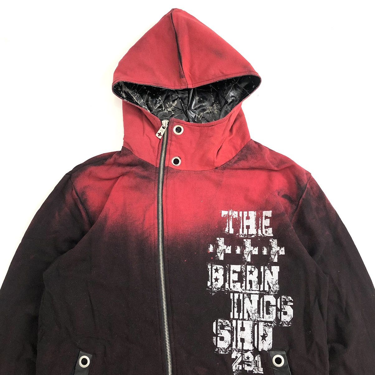 If Six Was Nine Berning Sho Skulls Poem Zip Hoodie LGB Style Size US L / EU 52-54 / 3 - 2 Thumbnail