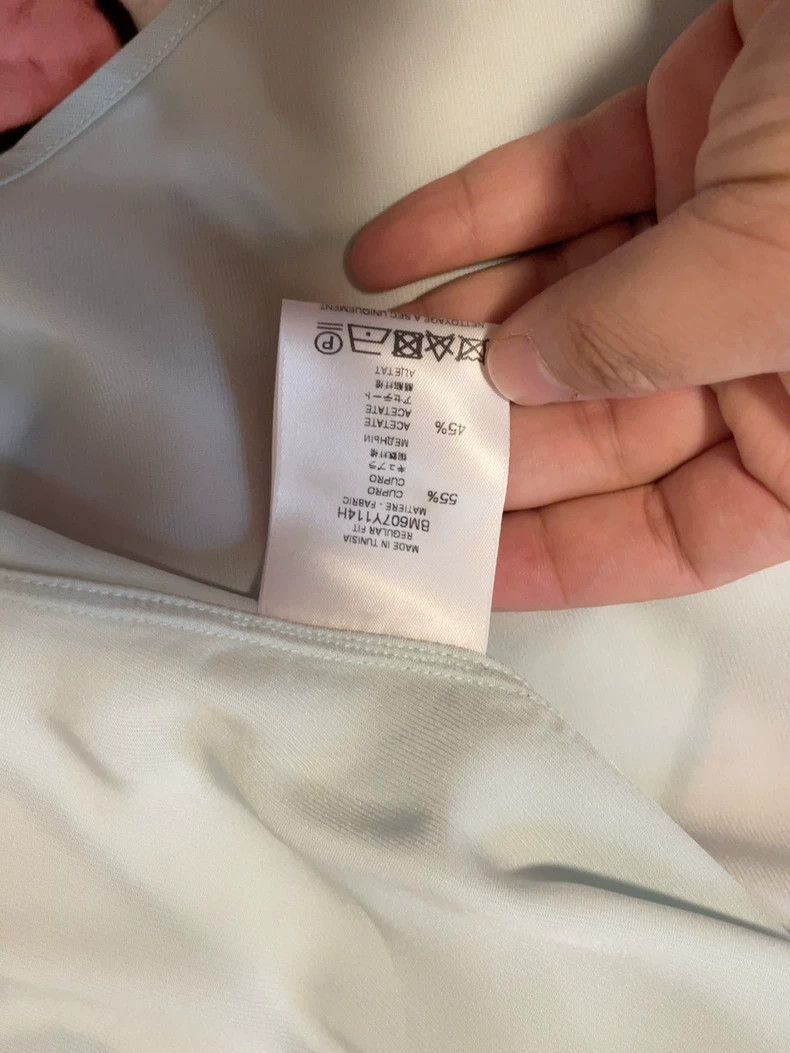 Givenchy Givenchy Size180 Red and White Color-blocked Shirt, Size 18 Size US M / EU 48-50 / 2 - 4 Thumbnail