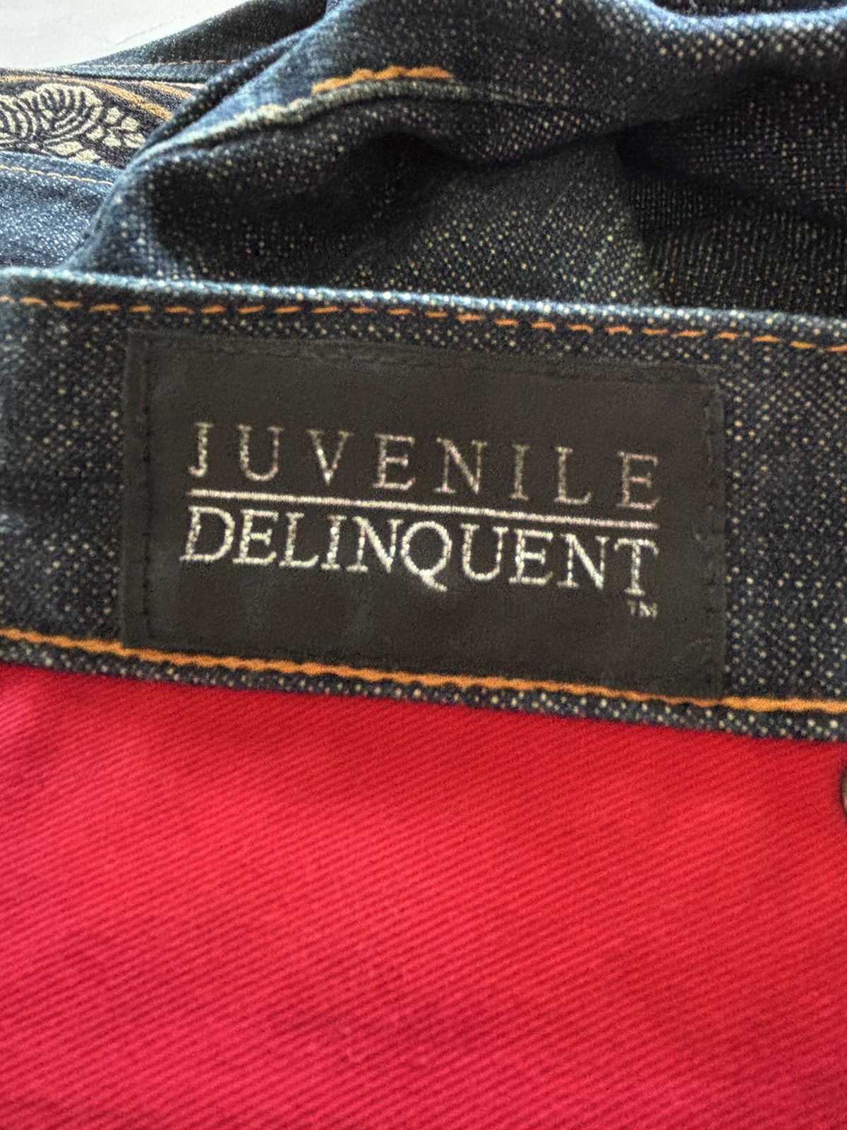 Japan Blue Juvenile Delinquent X Japan Blue Panelling Indigo Dyed Jeans Size US 38 / EU 54 - 22 Thumbnail