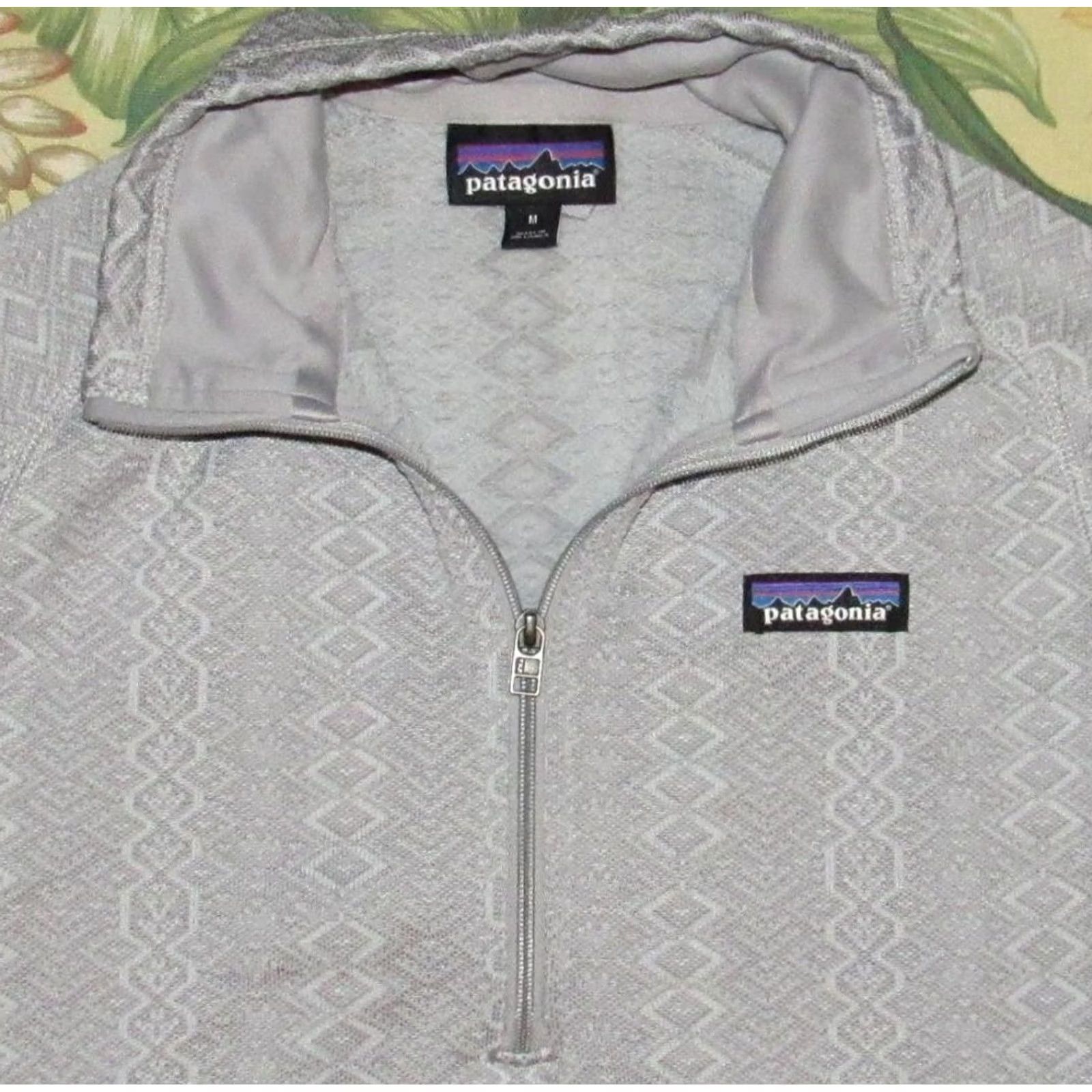 Patagonia PATAGONIA Grey Jacquard Better Sweater Fleece Jacket Medium Womens Size M / US 6-8 / IT 42-44 - 2 Thumbnail