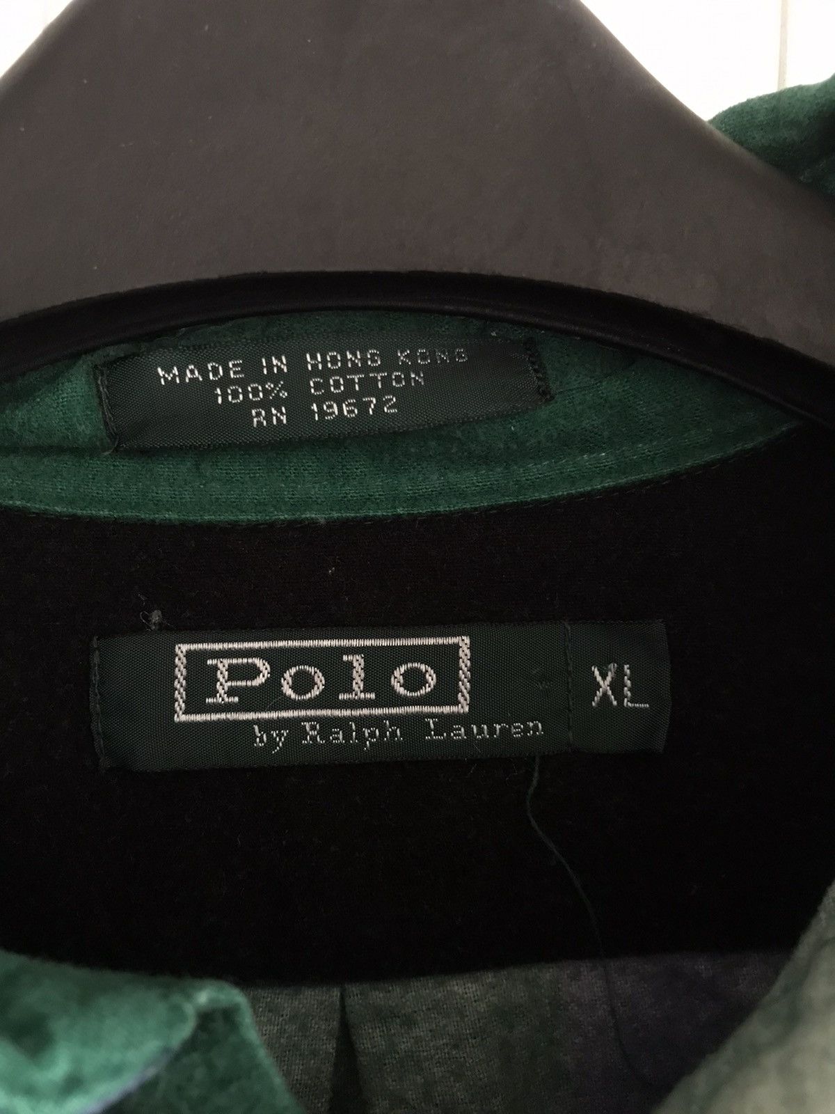 Polo Ralph Lauren × Ralph Lauren × Vintage Crazy VTG Polo Ralph Lauren Green Label Size US XL / EU 56 / 4 - 6 Thumbnail