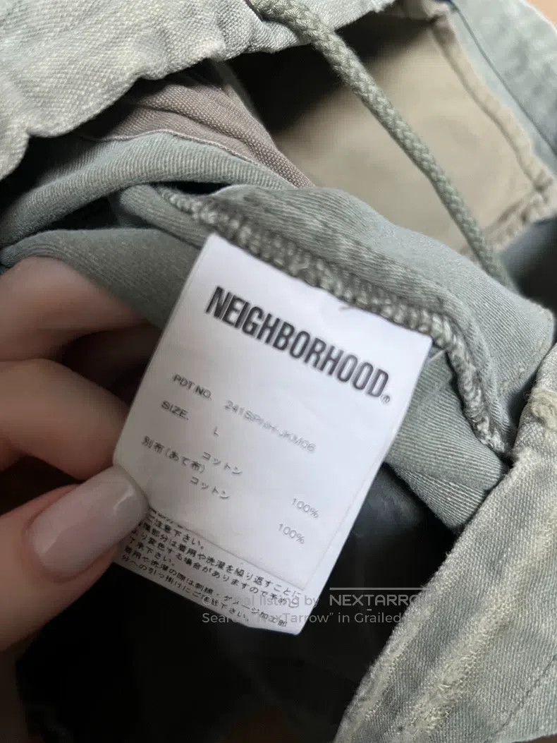 Neighborhood Neighborhood Distressed water-washed denim jacket, men's Size US L / EU 52-54 / 3 - 3 Thumbnail
