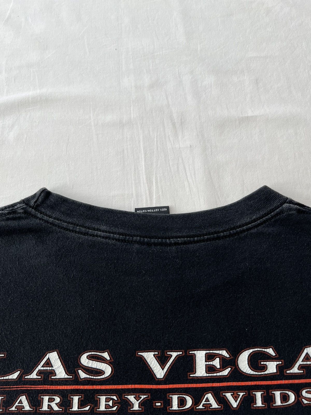 Harley Davidson Vintage 2001 Harley Davidson Las Vegas Pocket Long Sleeve Size US L / EU 52-54 / 3 - 21 Thumbnail