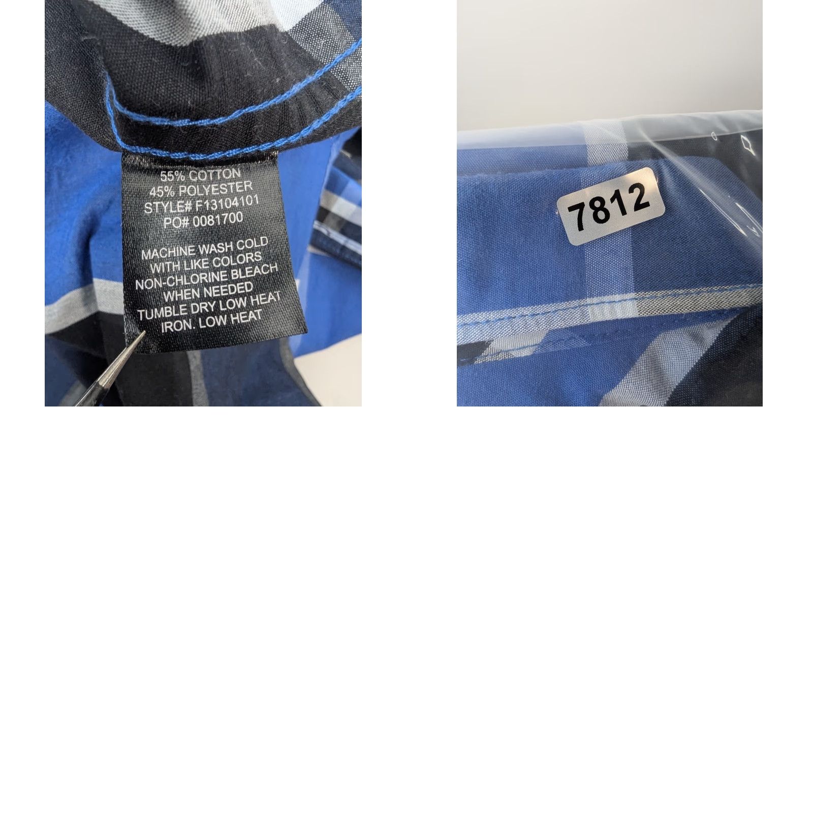 Vintage FMF Racing Short Sleeve Button-Up Plaid Shirt Men's XL Blue Modocross? Size US XL / EU 56 / 4 - 8 Thumbnail