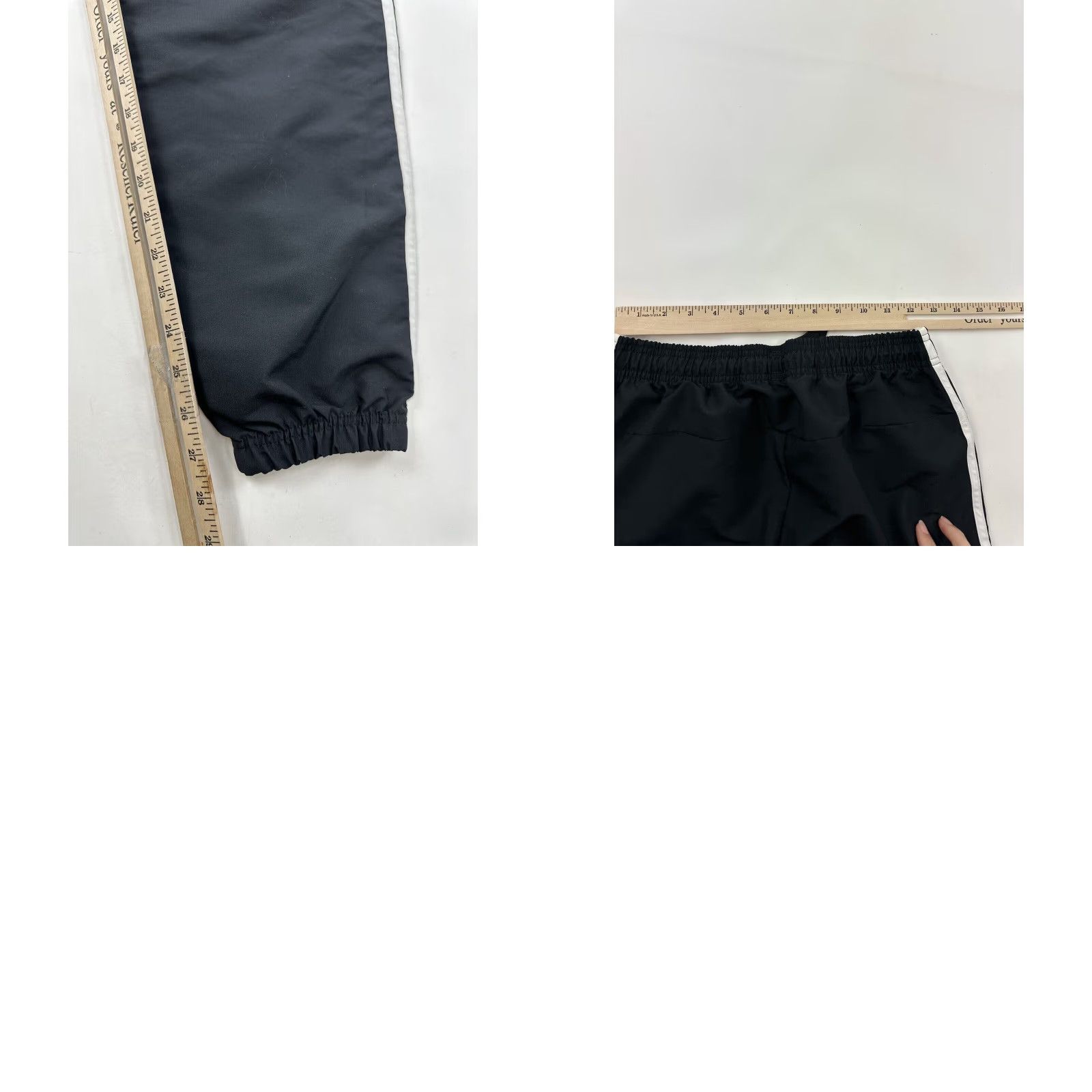 Adidas Adidas Men's Small Black Windbreaker Jogger Pants Activewear Basketball Running Size US 29 - 8 Thumbnail