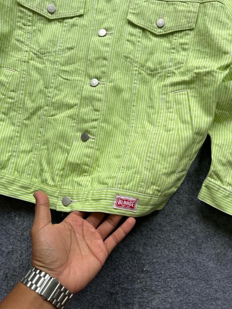 Xlarge XALRGE STRIPE DENIM JACKET Size US M / EU 48-50 / 2 - 4 Thumbnail