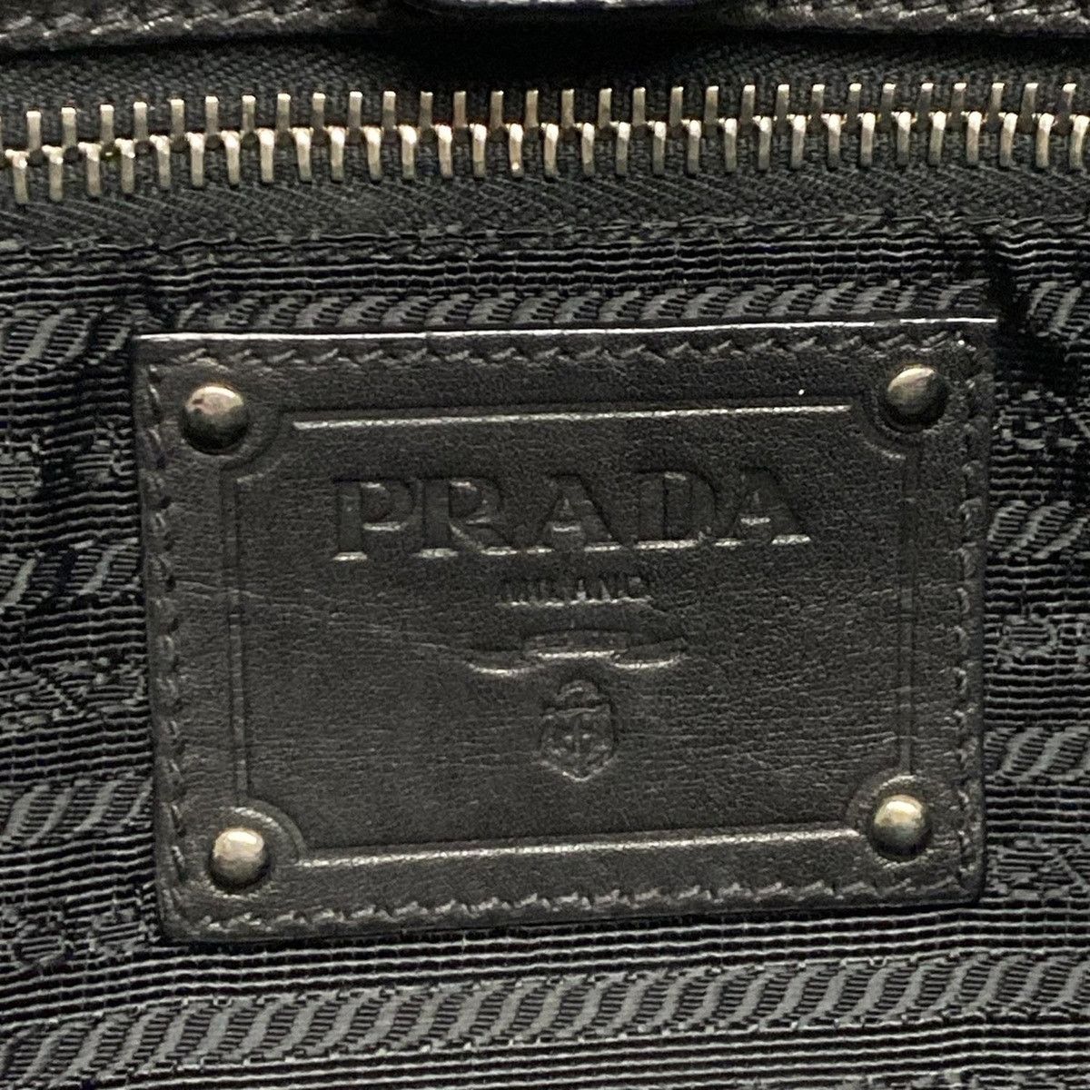 Prada PRADA Logo Tote Bag Size ONE SIZE - 12 Thumbnail