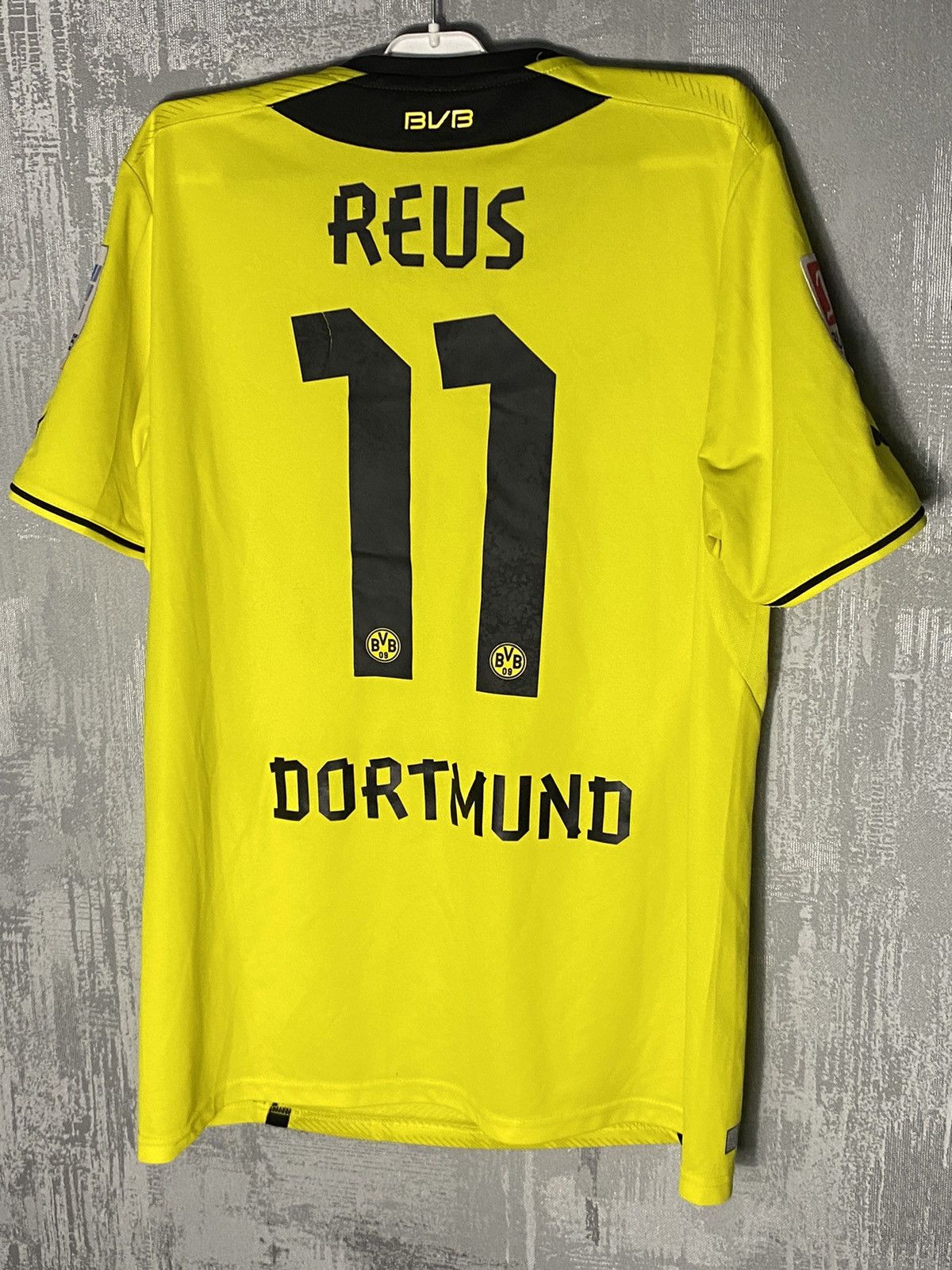 Puma × Vintage 2013 Puma Borussia Dortmund Soccer Jersey #11 Reus Size US L / EU 52-54 / 3 - 2 Thumbnail