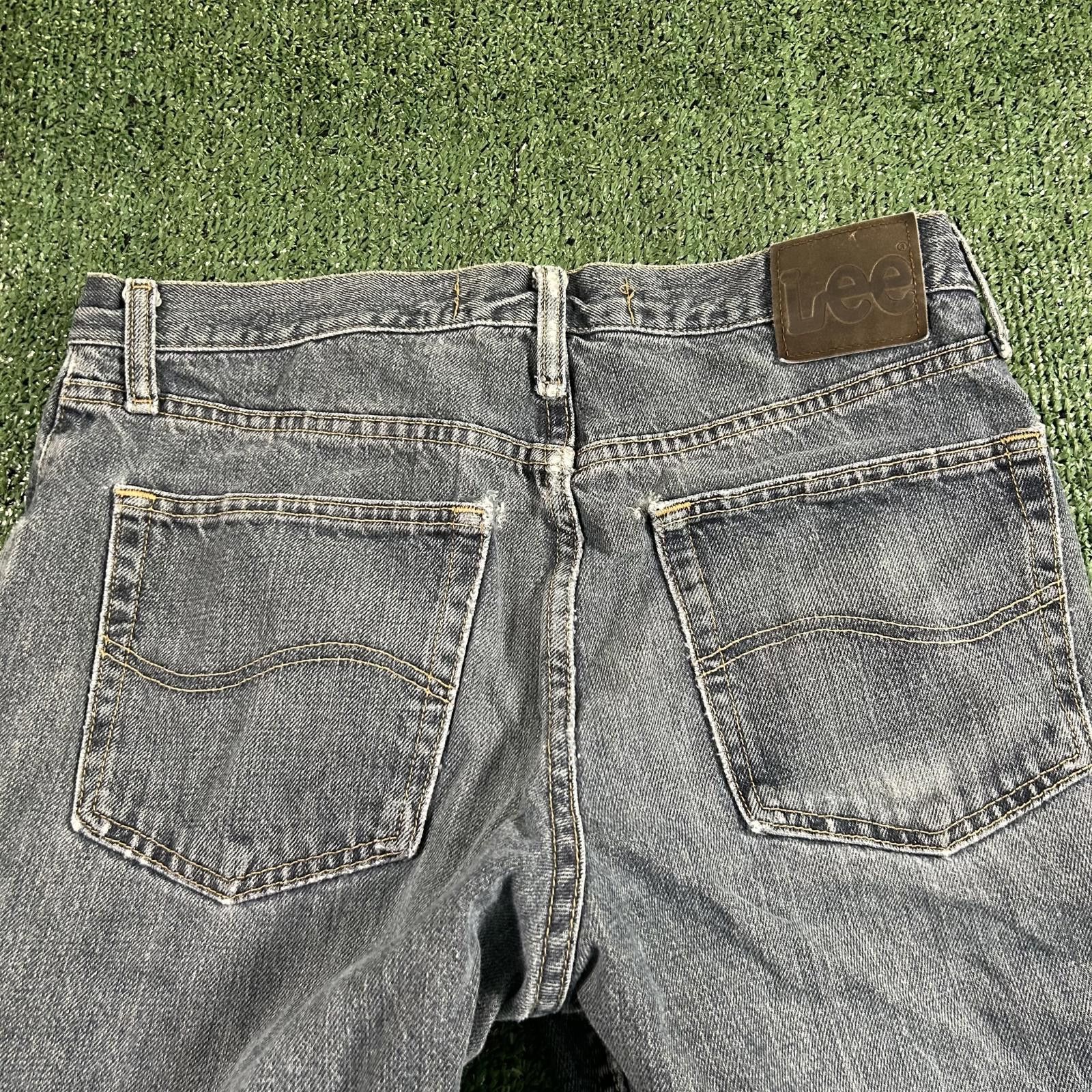 Lee Lee Men's Regular Fit Jeans in Gray Denim 32x30 Size US 32 / EU 48 - 6 Thumbnail