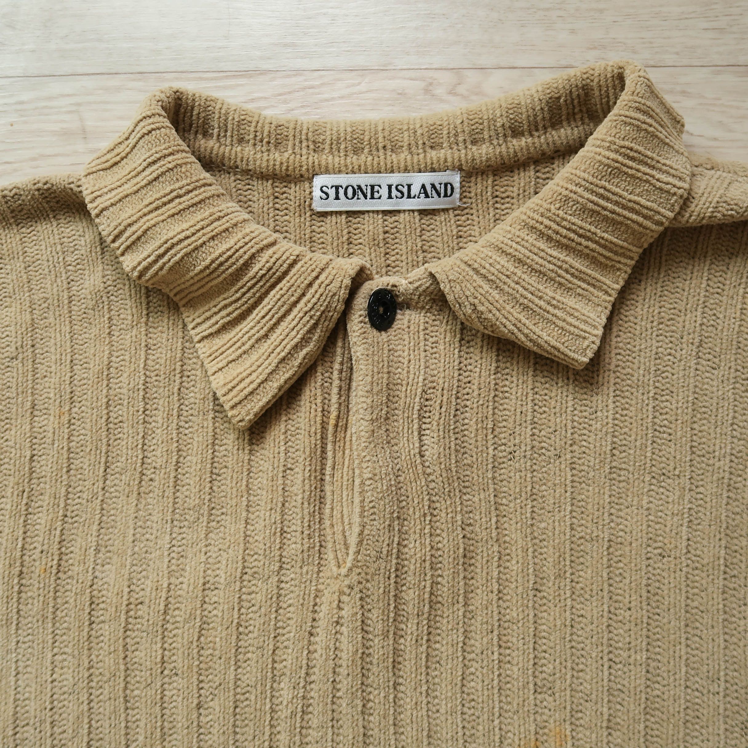 Stone Island Vintage 90s OG Stone Island Sweater Size US M / EU 48-50 / 2 - 2 Thumbnail