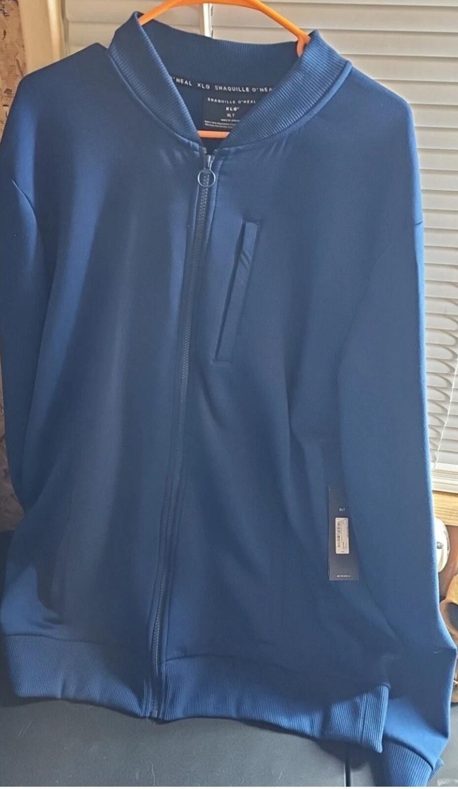 O'Neill XL Tall Shaquille O’Neal Men’s Blue Full Zip Stretch Jacket Size US XL / EU 56 / 4 - 4 Thumbnail