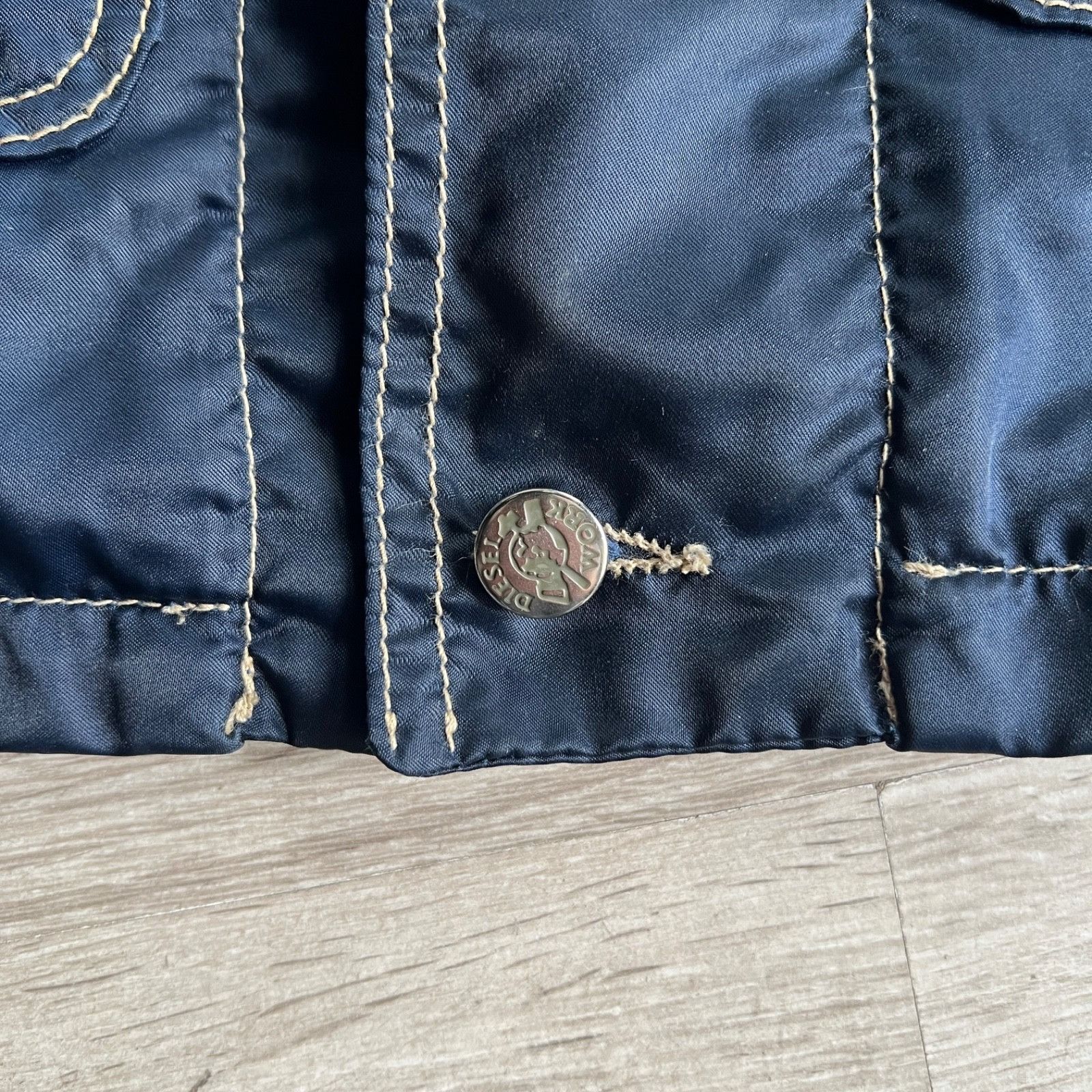 Diesel Diesel Vintage Waikiki Wonder Wear Navy Hooded Jacket Made i Size US L / EU 52-54 / 3 - 8 Thumbnail