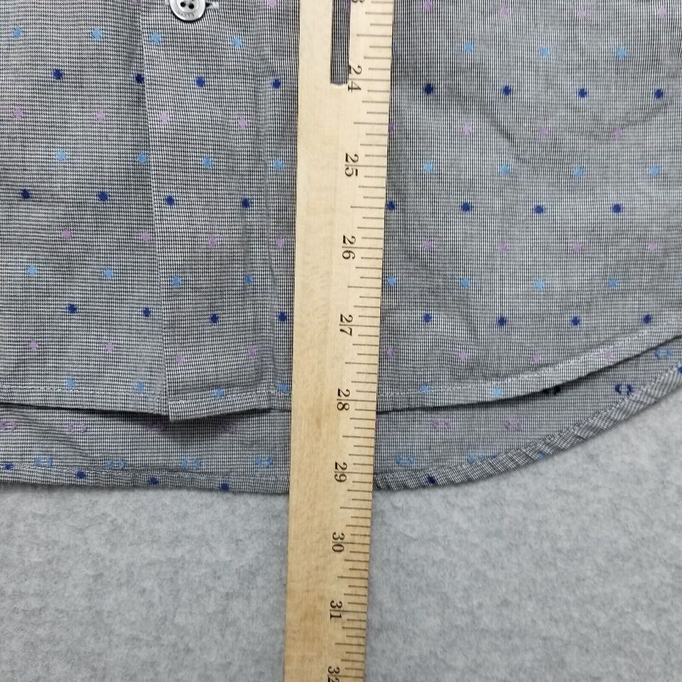 Perry Ellis Perry Ellis Shirt Men Small Polka Dot Button Up Casual Size US S / EU 44-46 / 1 - 9 Thumbnail