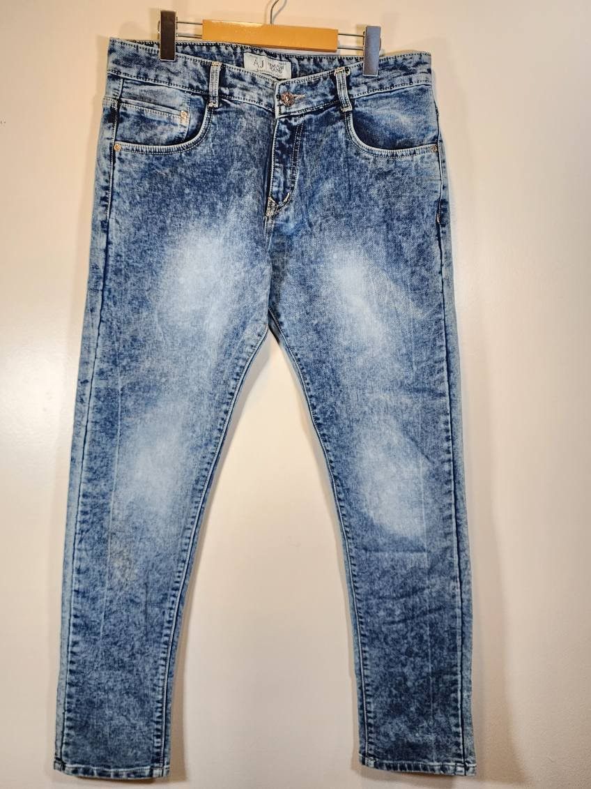 image of Armani Jeans Faded Navy Denim, Men's (Size 36)