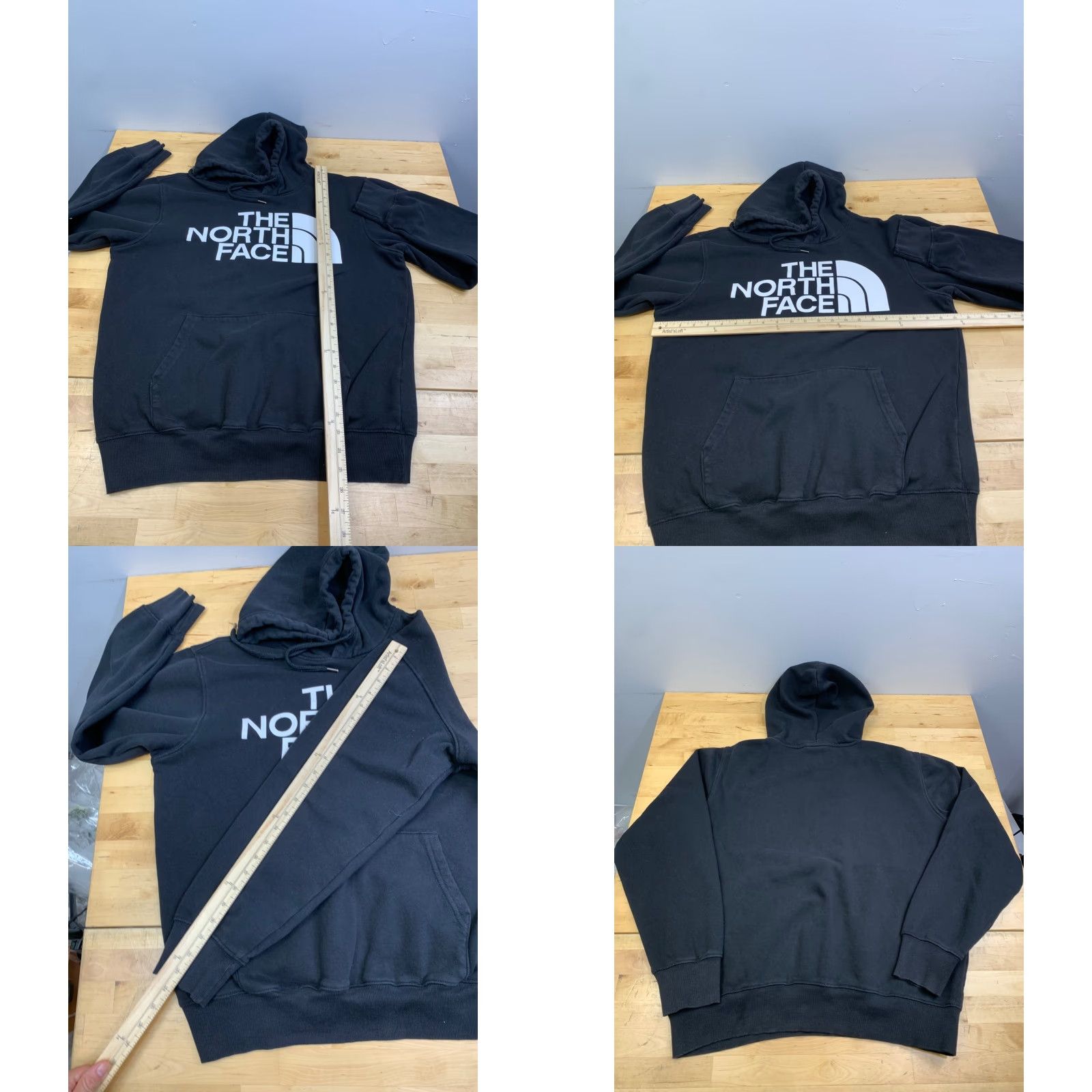 The North Face VINTAGE? No — (If not vintage, skip) The North Face Pullover Hoodie Mens S Black Logo Outdoor Casual Winter 12881 Size US S / EU 44-46 / 1 - 8 Thumbnail
