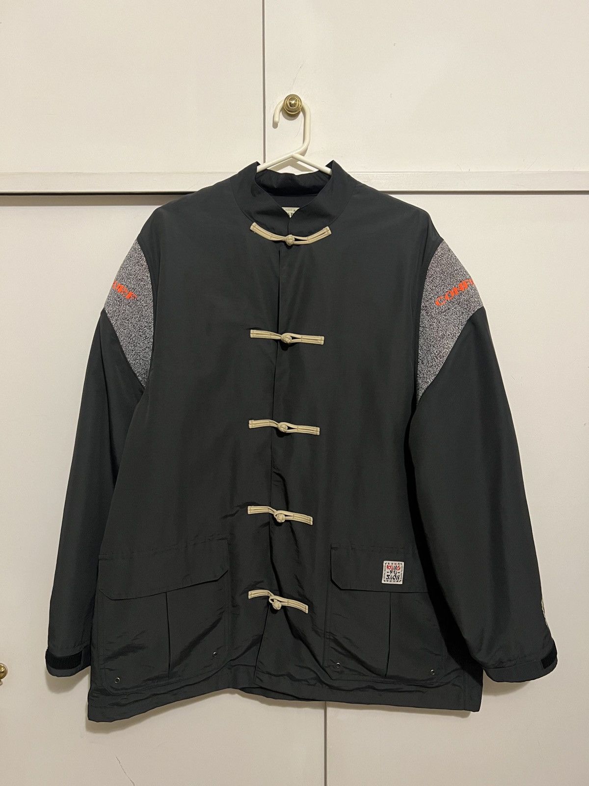 Kapital Kapital 60/40 Cloth Kung Fu Mountain Parka (Black) Size US XXL / EU 58 / 5 - 1 Thumbnail