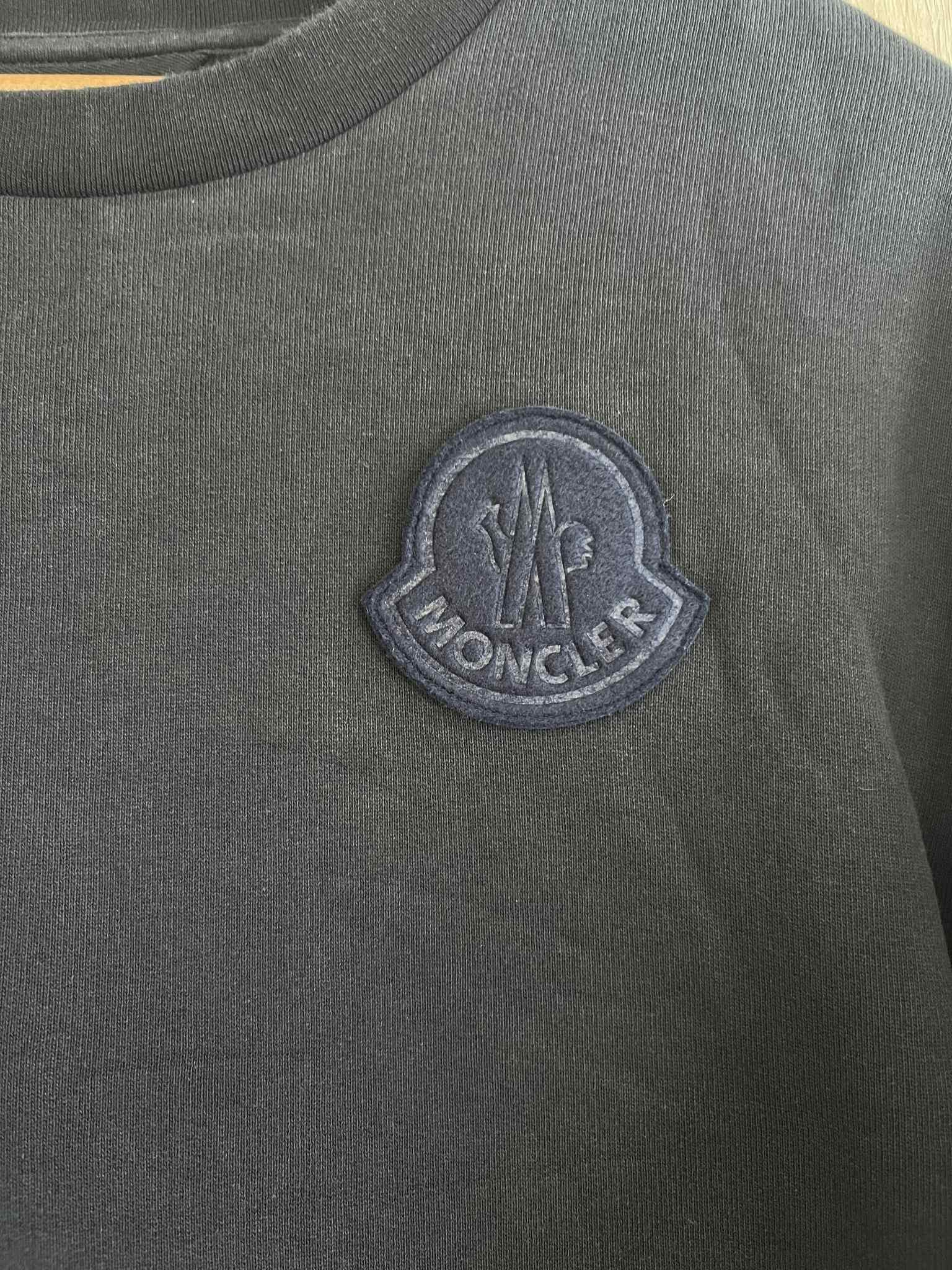 Moncler Moncler tonal Patch logo sweatshirt Size US XXL / EU 58 / 5 - 8 Thumbnail