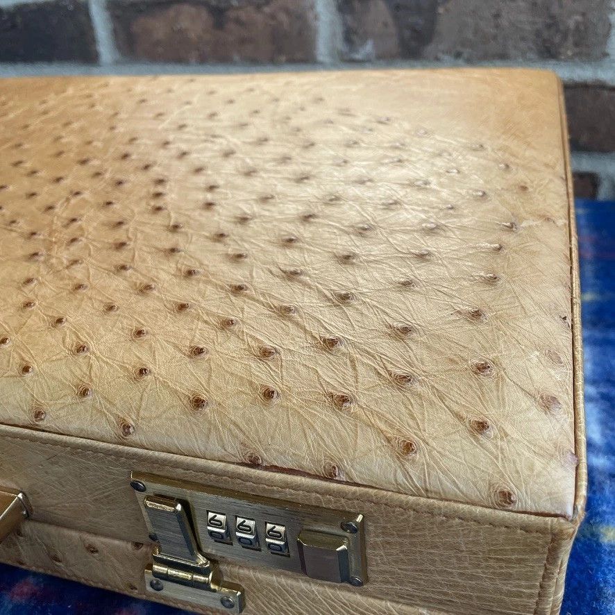 Other 1980s LUXURY OSTRICH SKIN HARDSIDE MACBOOK BRIEFCASE R$3248 Size ONE SIZE - 24 Thumbnail