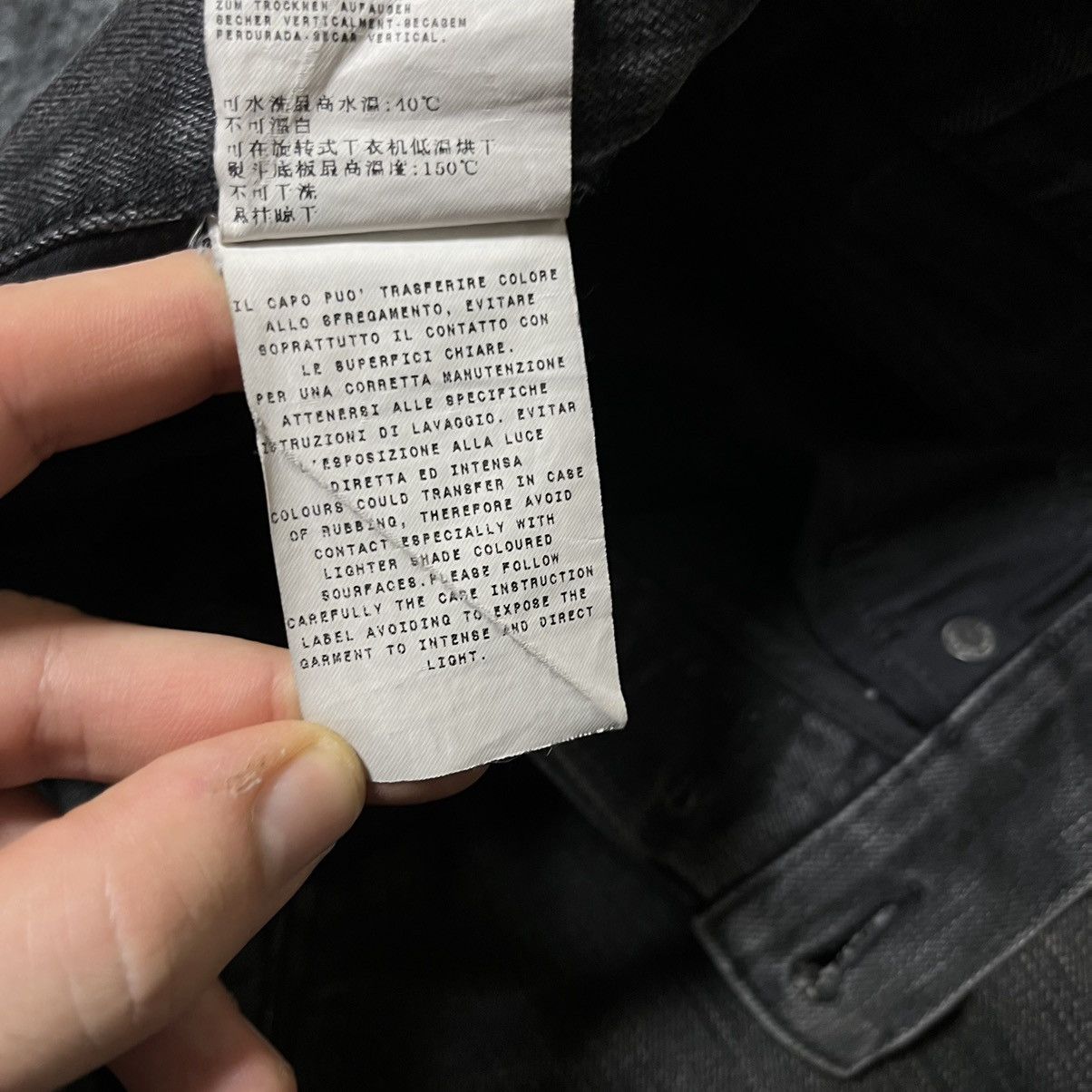 Stone Island × Vintage Stone island jeans denim vintage Size US 31 - 11 Thumbnail