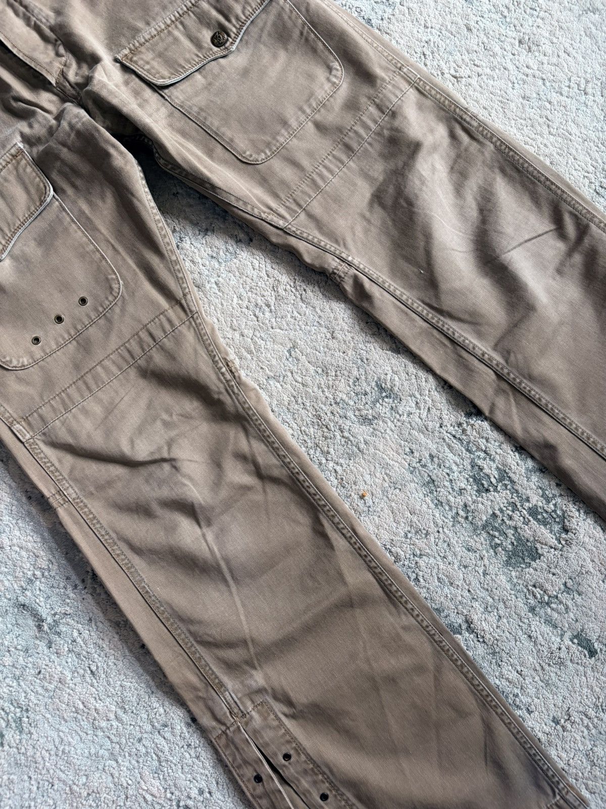 Diesel Bootcut Laceup Leg Bootcut Pants Size US 30 / EU 46 - 3 Thumbnail