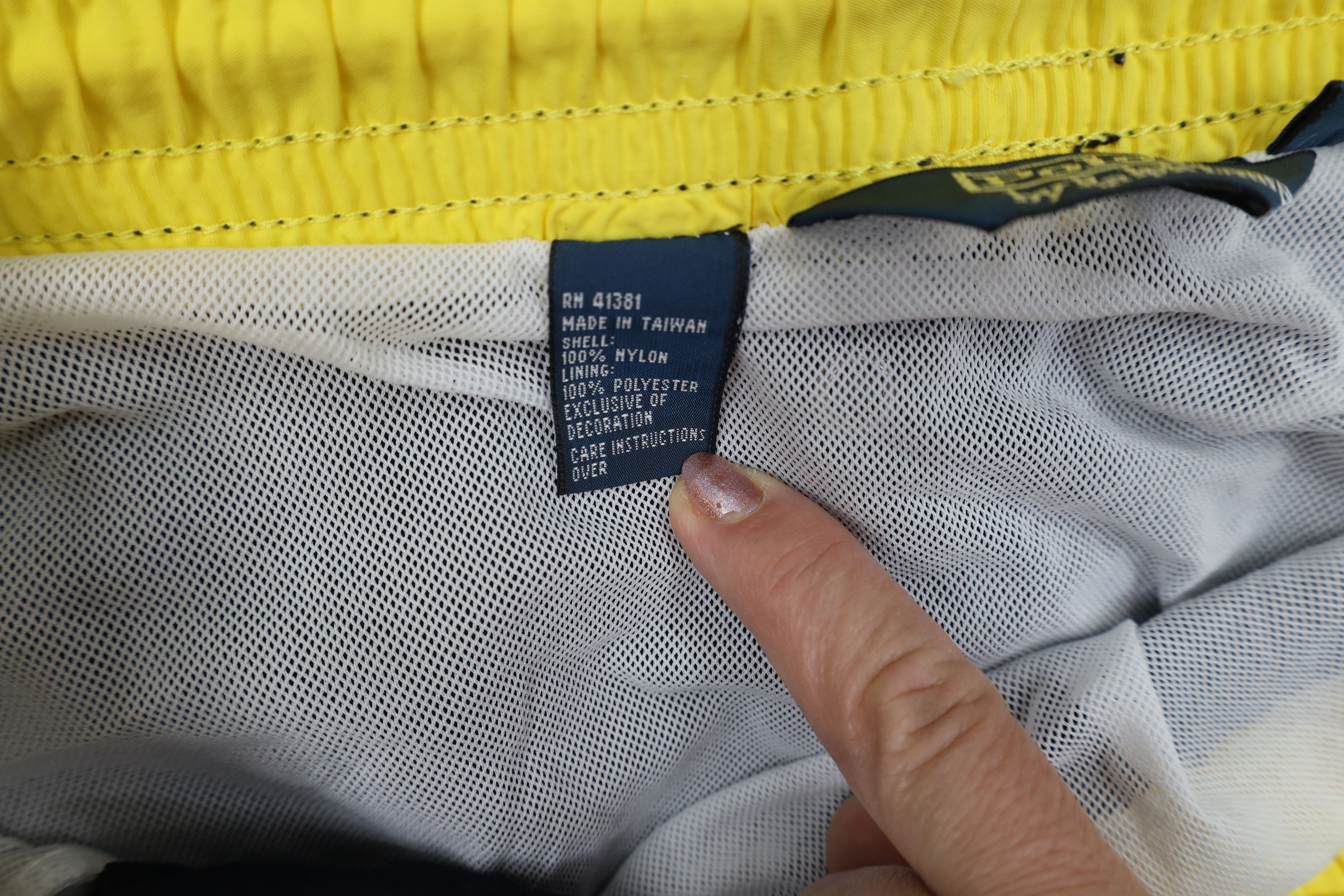 Ralph Lauren Vintage 90s Ralph Lauren Above Knee Lined Shorts Swim Trunks Size US 34 / EU 50 - 9 Thumbnail