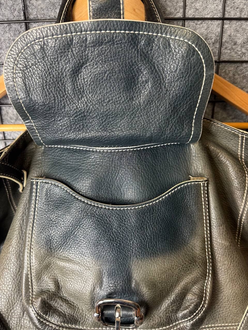 Tod's Tods Leather Tote Bags Swamp One size Size ONE SIZE - 8 Thumbnail
