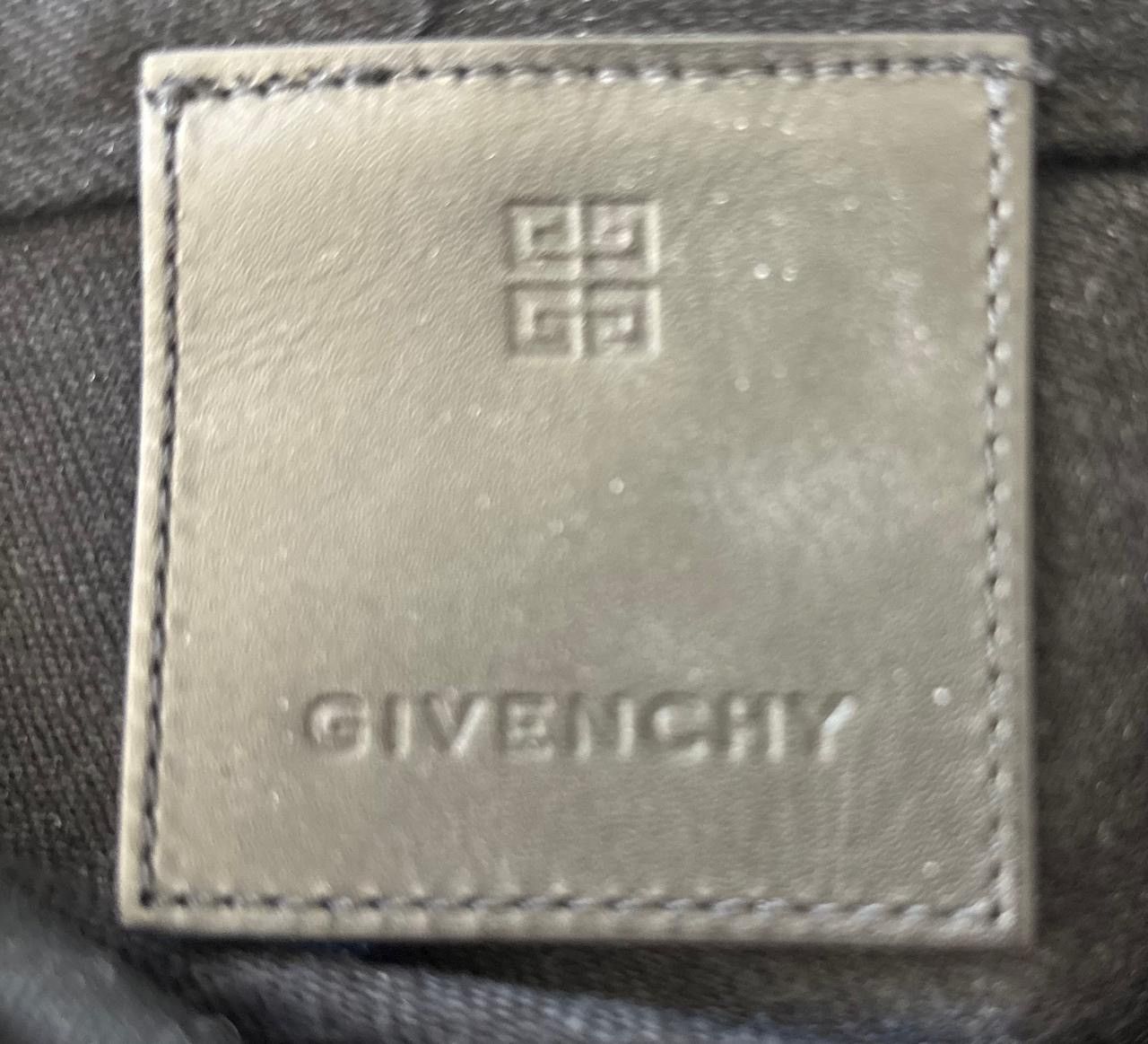 Givenchy Givenchy Crackled Painted Jeans Size US 30 / EU 46 - 3 Thumbnail