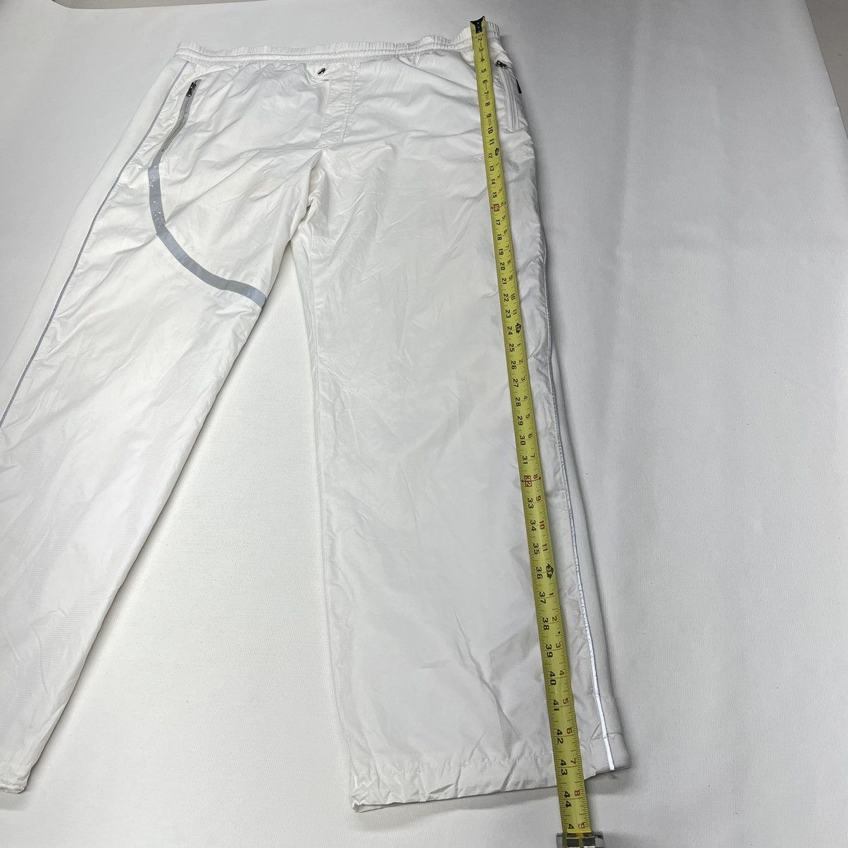 Sean John Sean John Pants White Drawstring Baggy Track 3M Y2K Retro Size US 36 / EU 52 - 21 Thumbnail