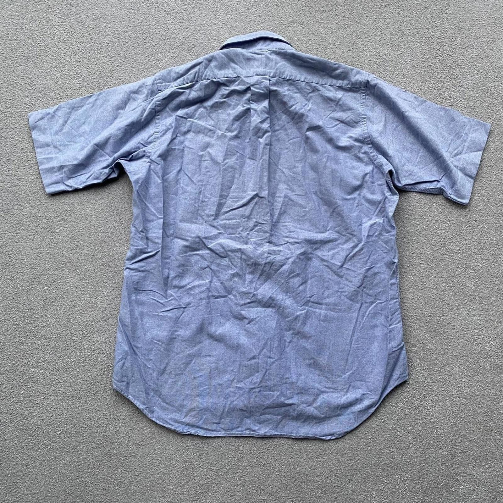 Burberry Thomas Burberry Vintage Short Sleeve Button Up Shirt Size US M / EU 48-50 / 2 - 4 Thumbnail