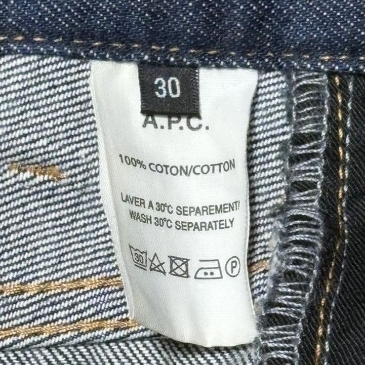 A.P.C. × Kanye West FW2013 KANYE WEST A.P.C. INDIGO JEANS Size US 30 / EU 46 - 10 Thumbnail
